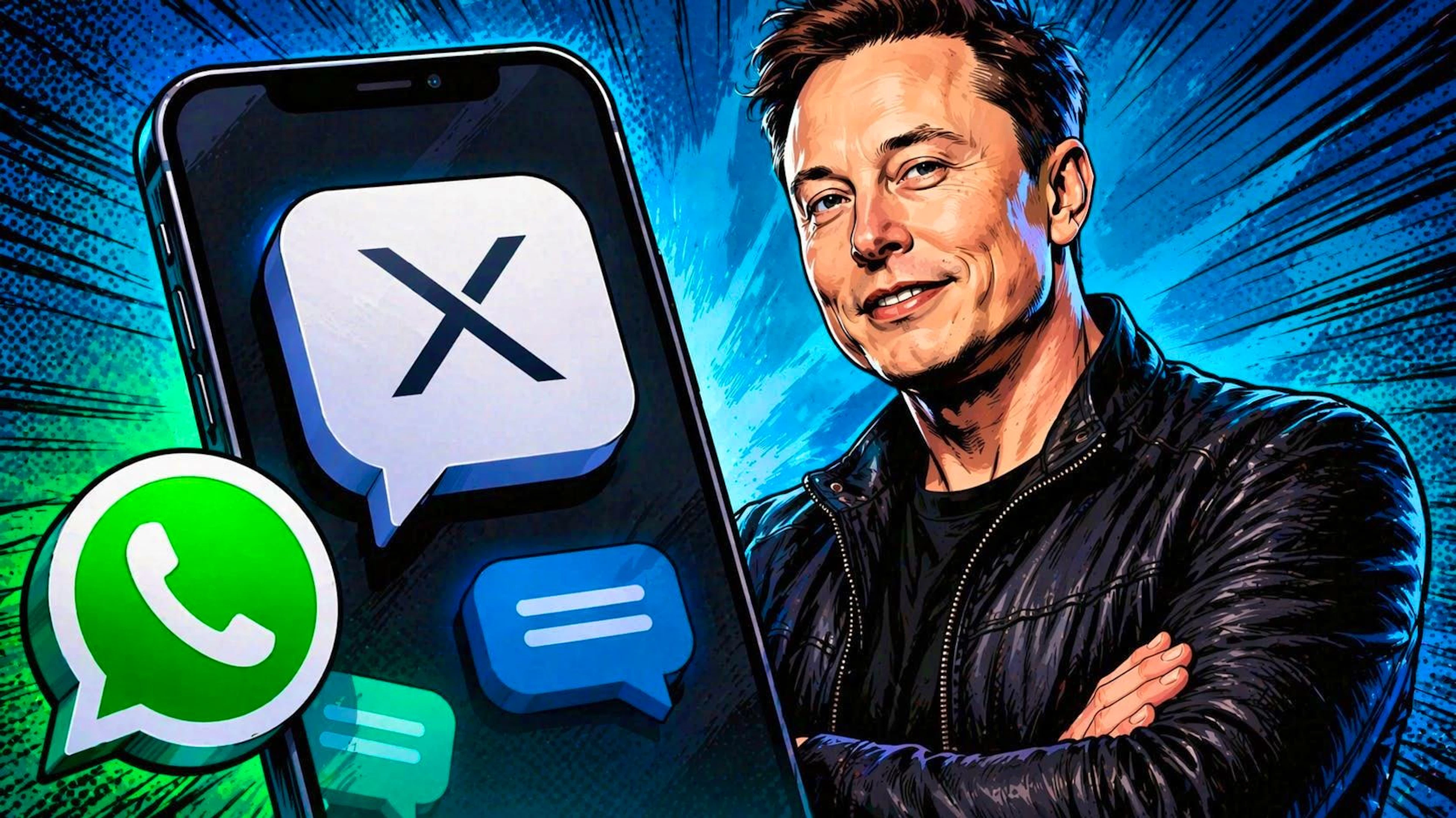 Musk attacca WhatsApp con la sua app di messaggistica... ma cosa può fare XChat?