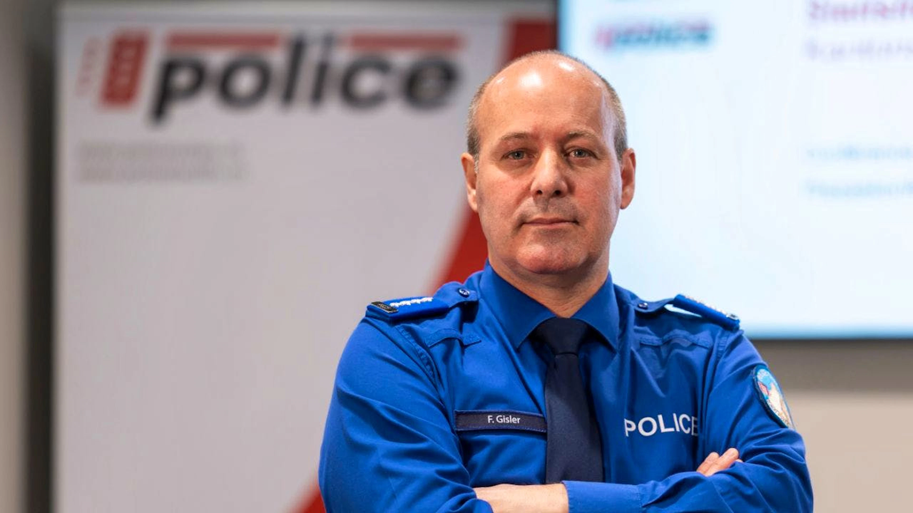 Amtsantritt unter aussergewöhnlichen Umständen: Der neue Walliser Polizeikommandant Frédéric Gisler.