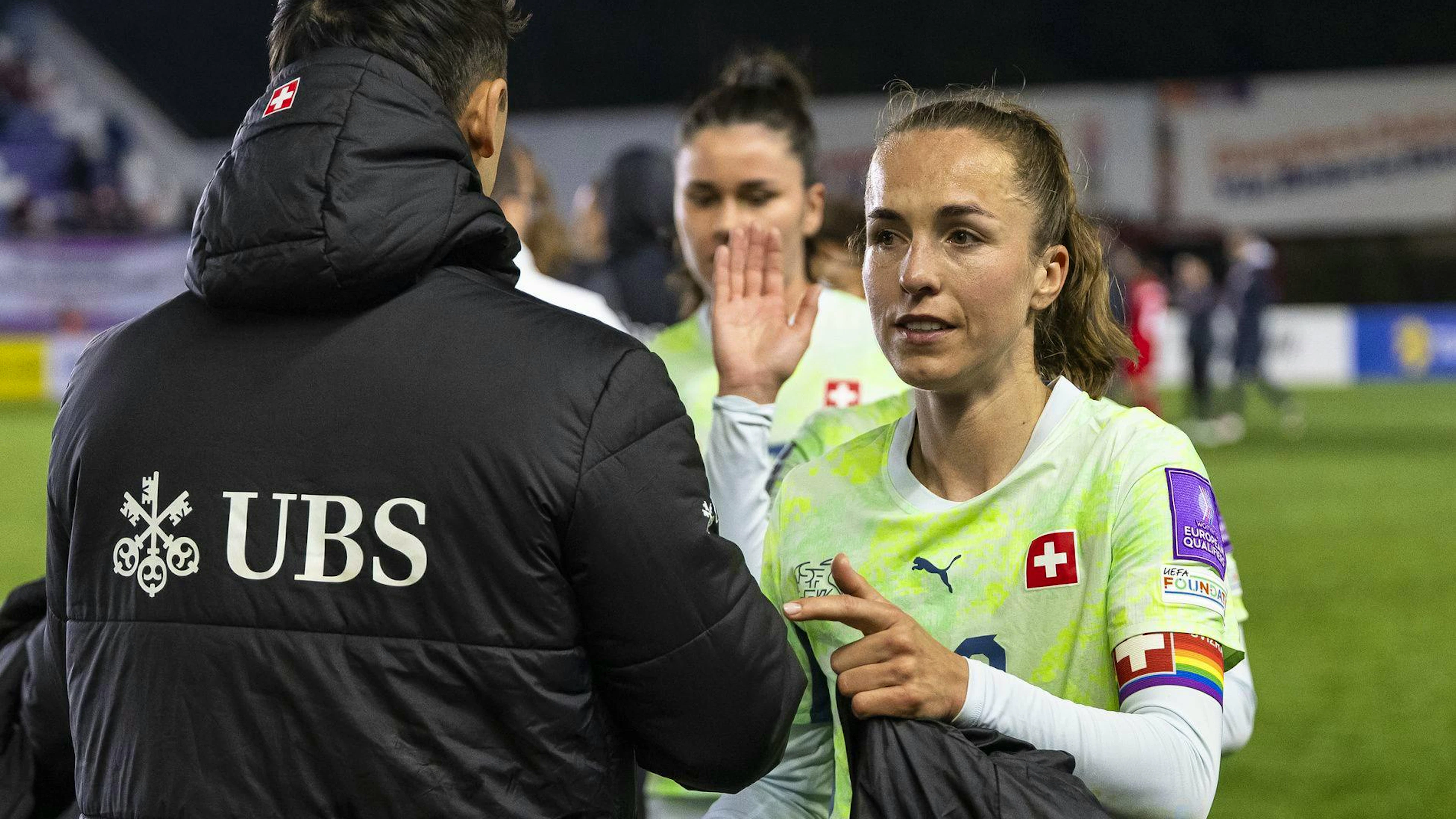 Trotz Punktgewinn unzufrieden: Nati-Captain Lia Wälti.