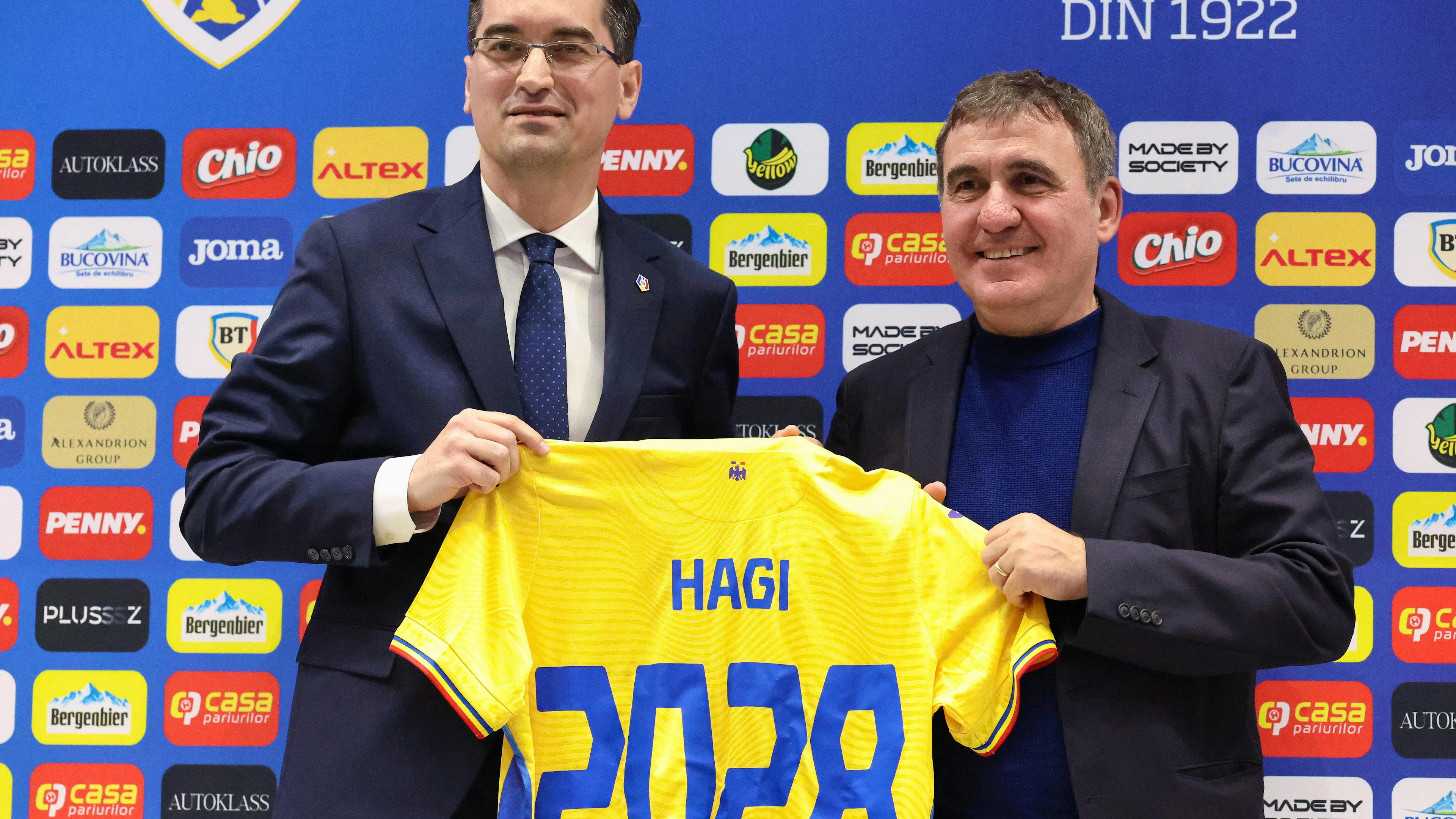 Gheorghe Hagi est le nouveau sélectionneur de la Roumanie.