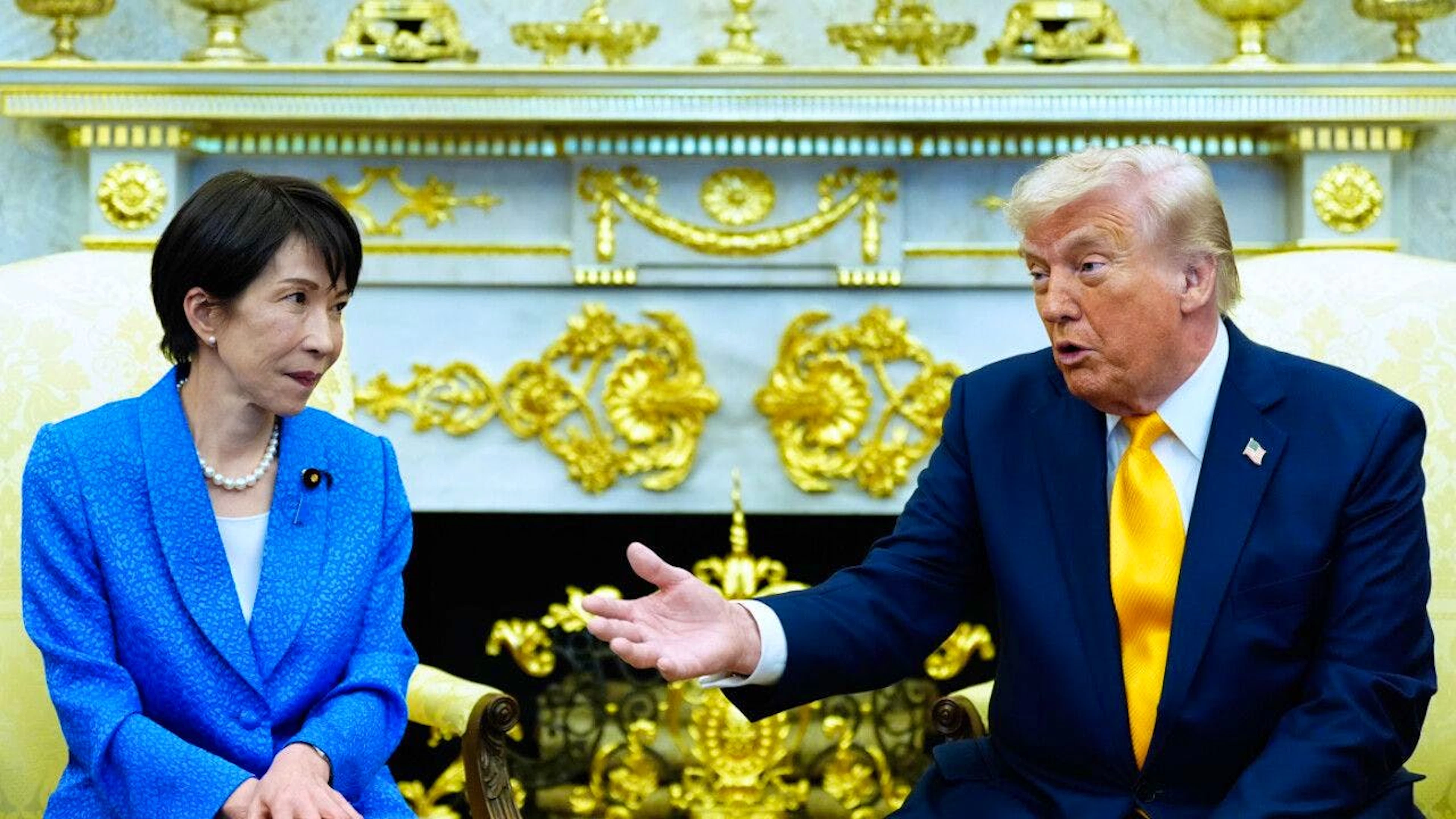 Eine Pearl-Harbor-Bemerkung Trumps während des Treffens mit Takaichi im Weissen Haus stoss in Japan auf Unverständnis.