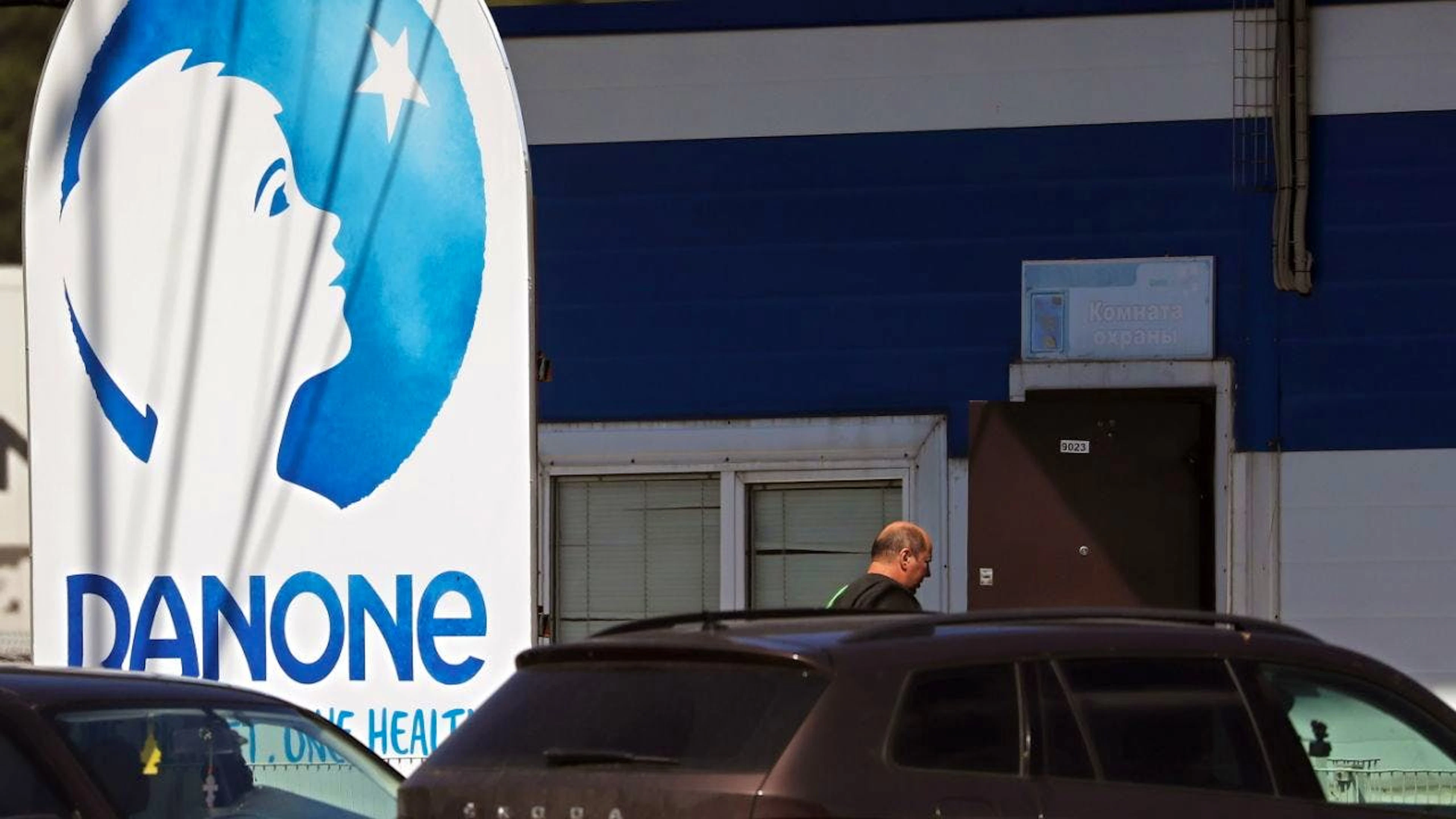 A périmètre de consolidation et taux de change constants, les ventes de Danone ont toutefois progressé de 2,7% (archives).