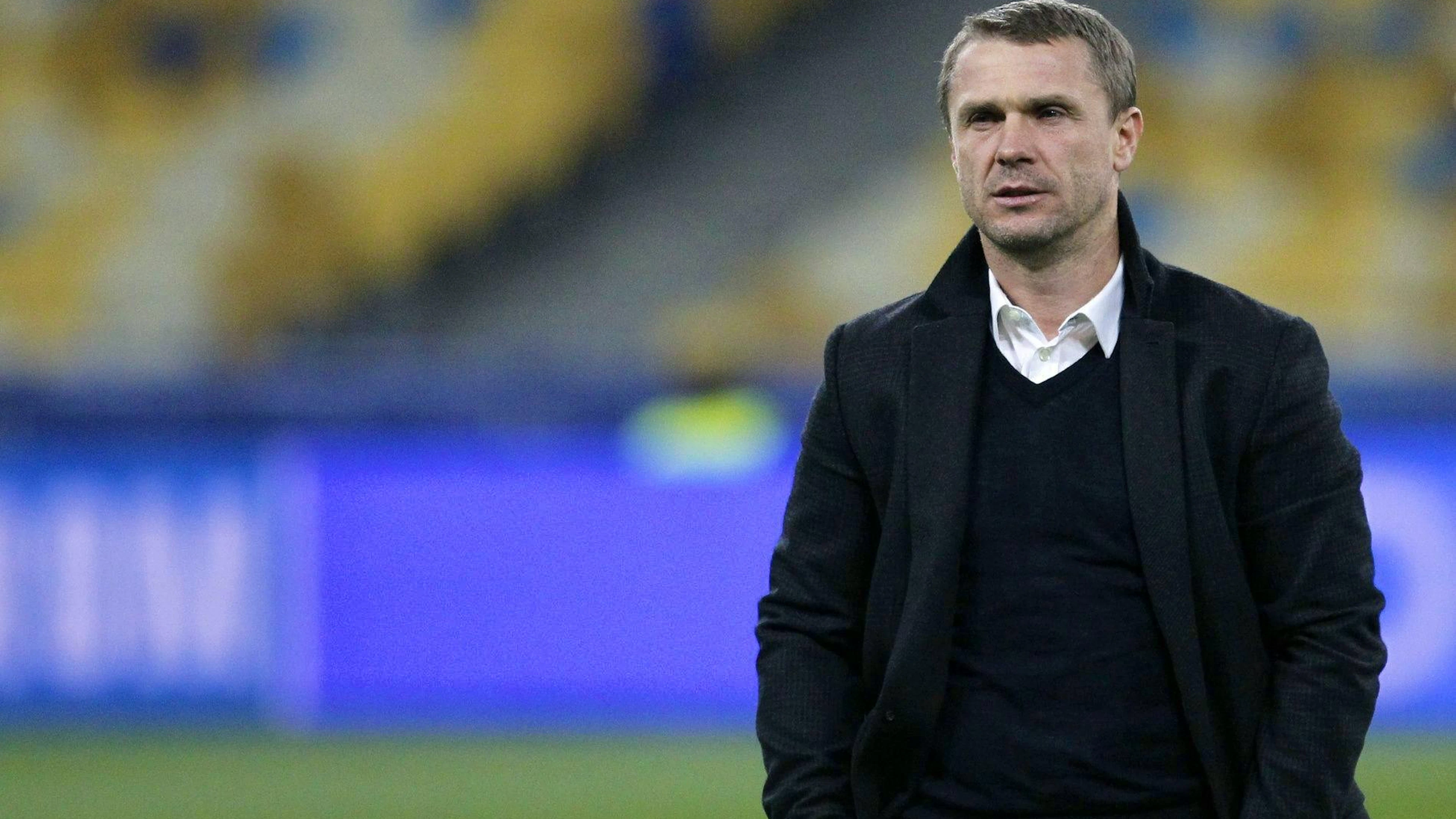 Sergei Rebrov n'est plus le sélectionneur de l'Ukraine (archives).