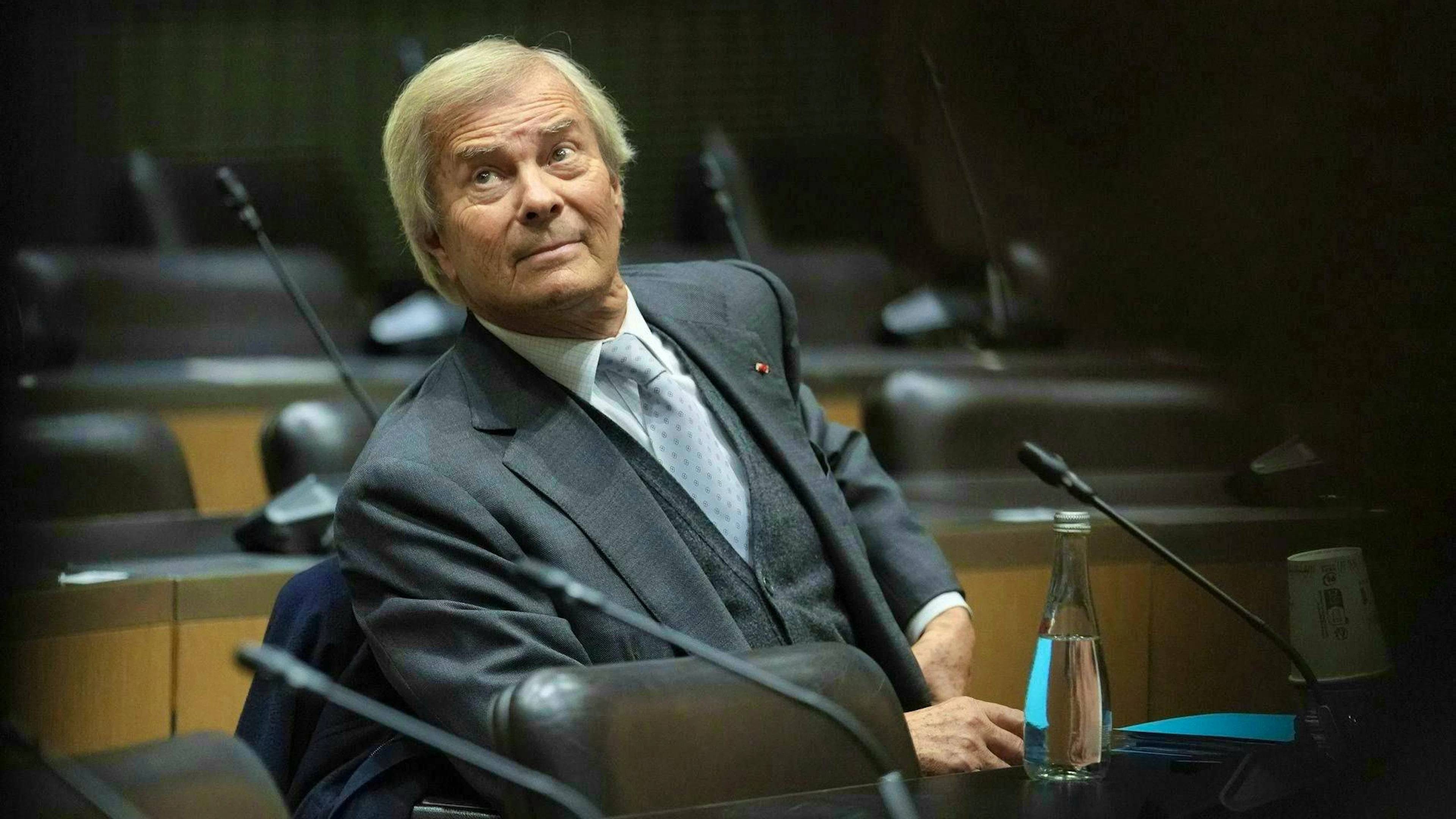 The media mogul Vincent Bolloré