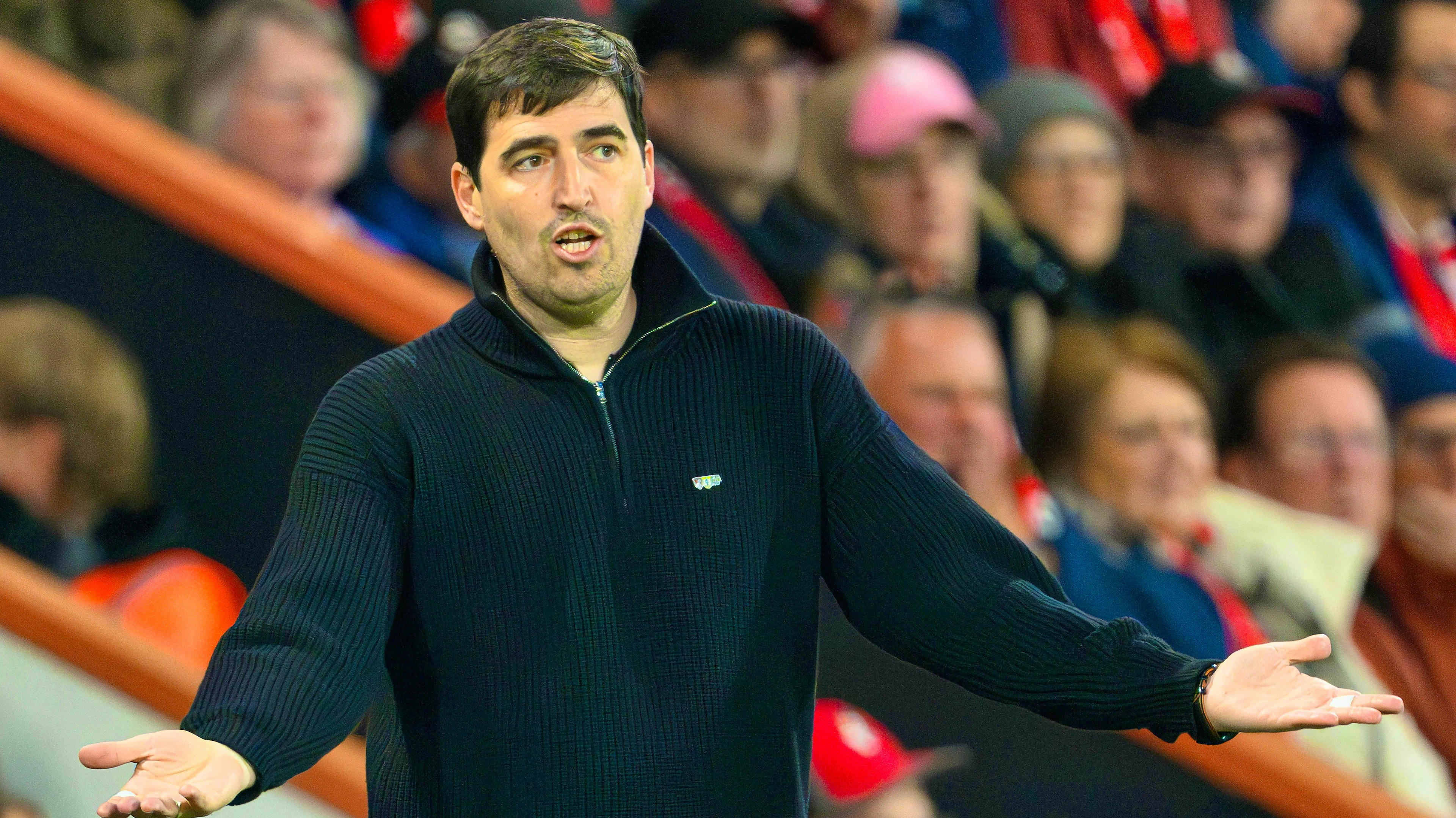 Andoni Iraola's contract at Bournemouth expires in the summer.