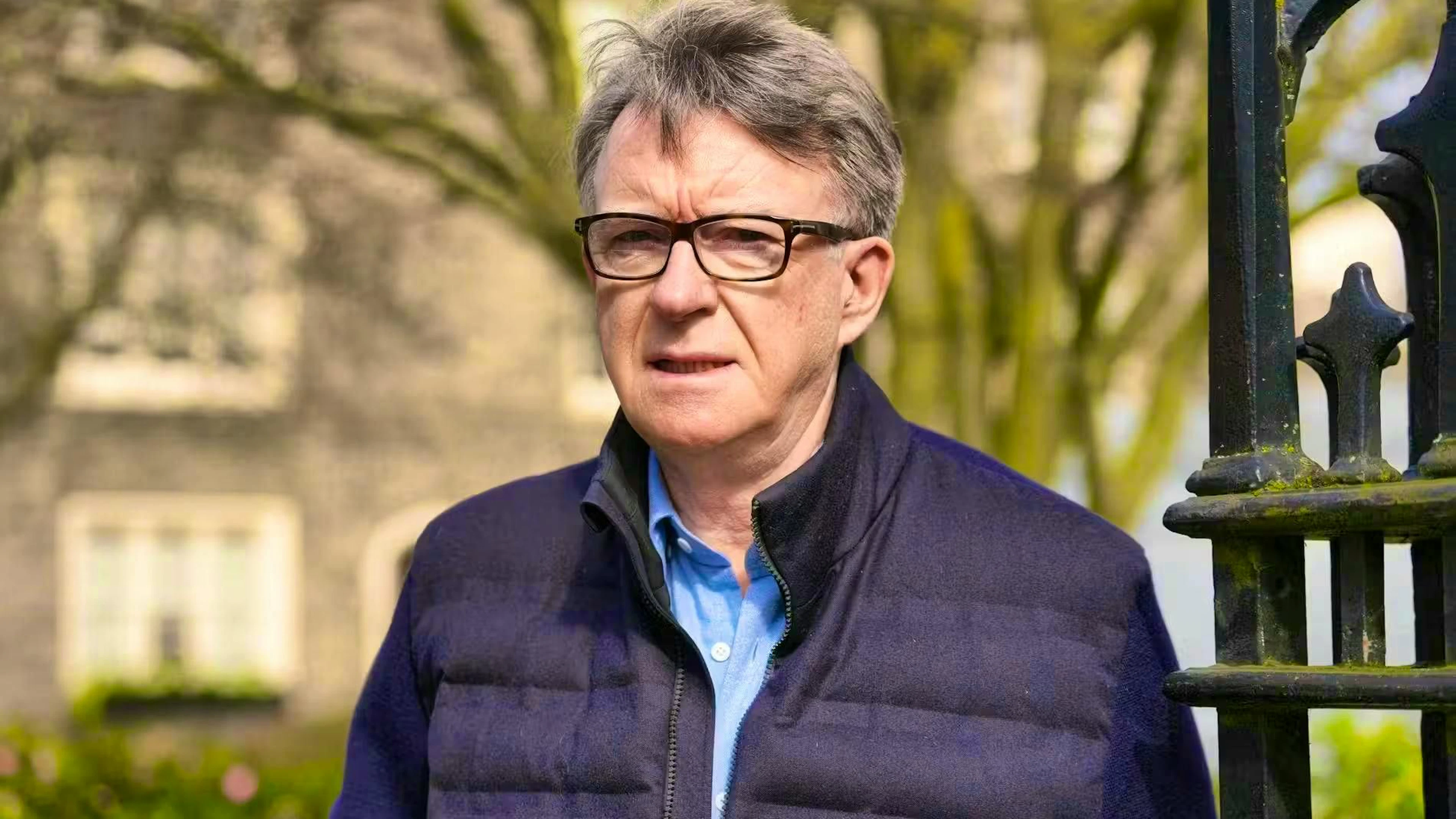 Former British Ambassador Peter Mandelson.