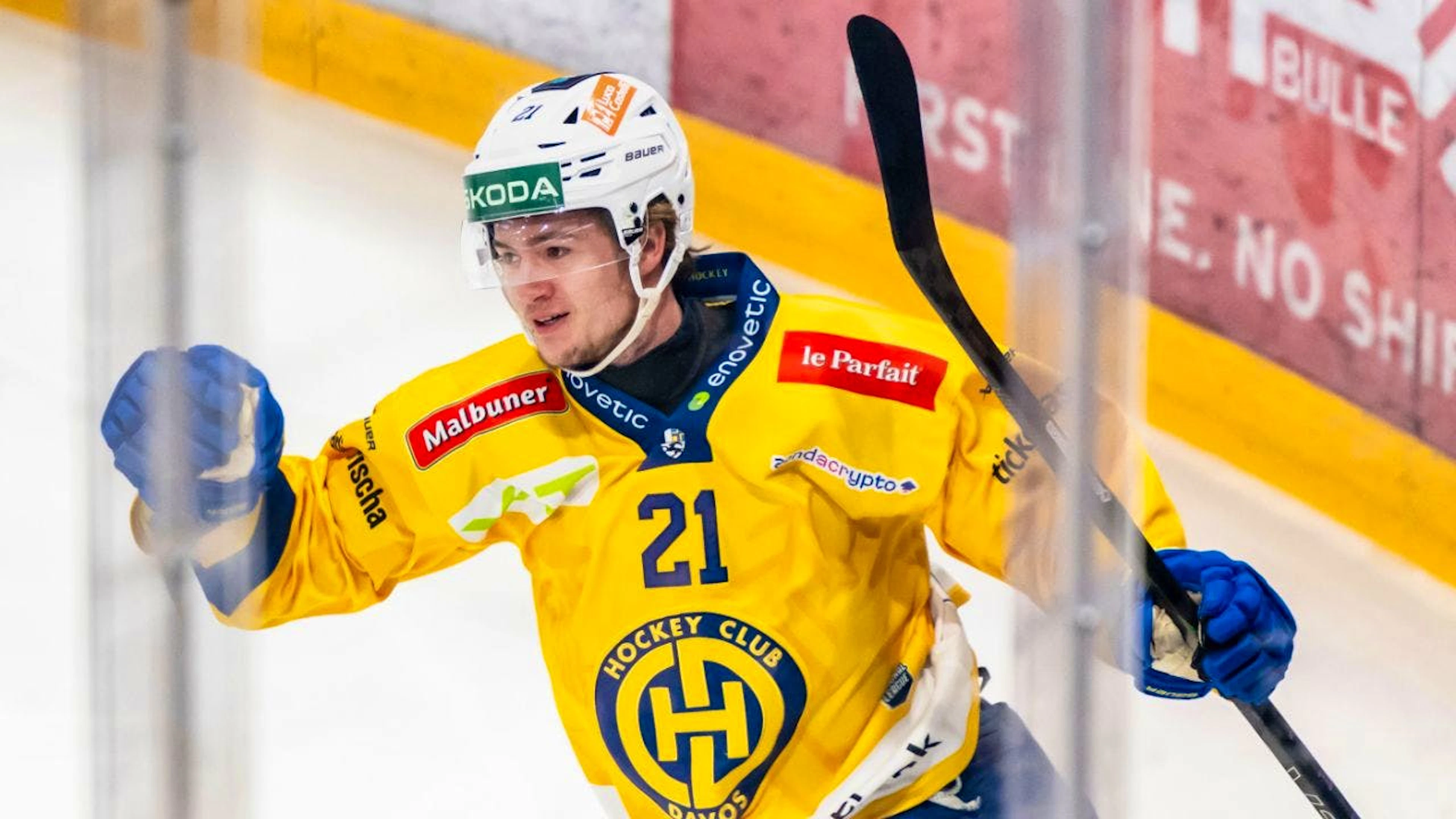 Spielt in diesem Playoff-Final gross auf: der HCD-Stürmer Julian Parrée