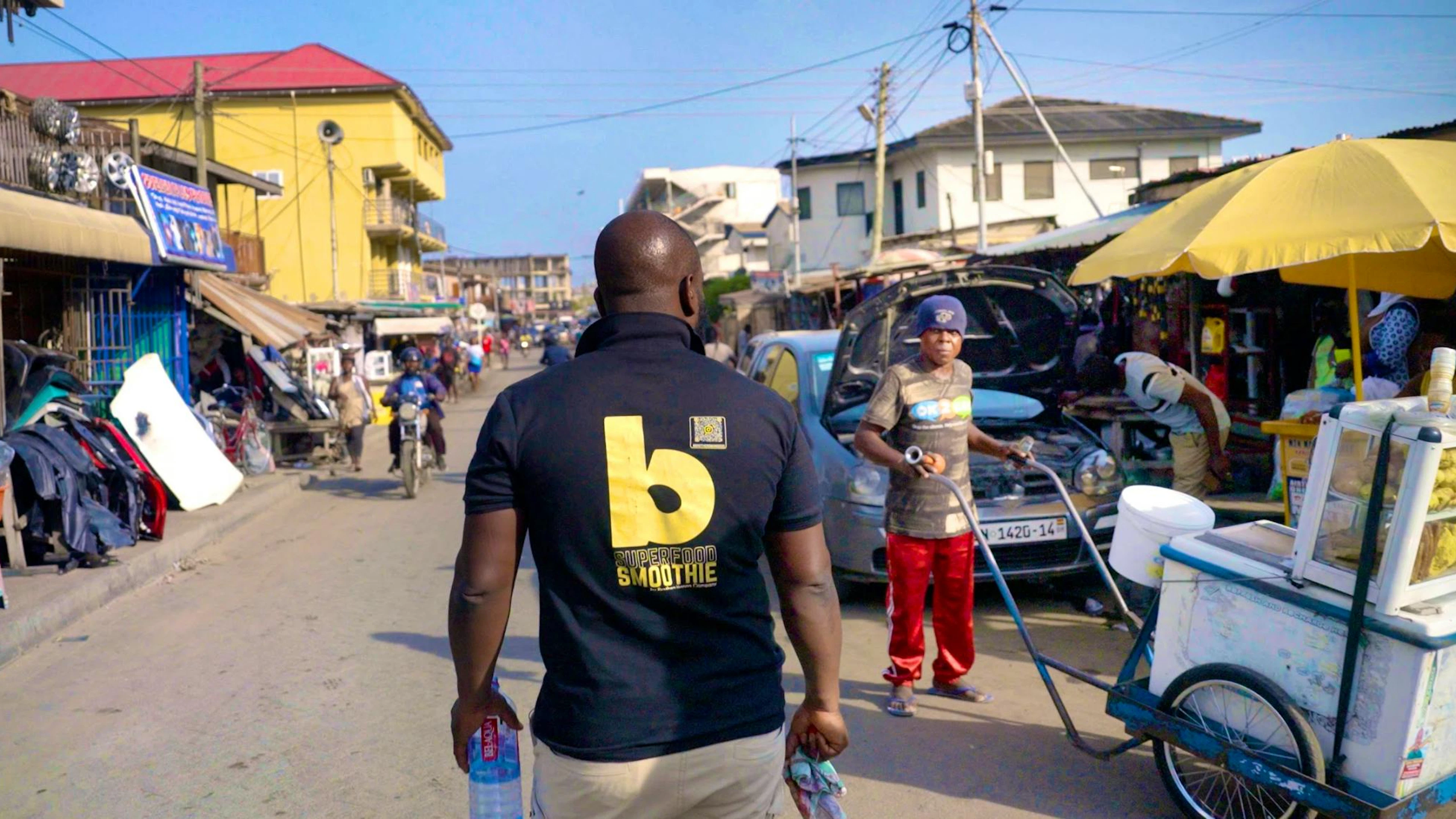Renvoyé au Ghana, l'ex trader ayant grandi en Grande-Bretagne ne se sent pas vraiment à sa place.