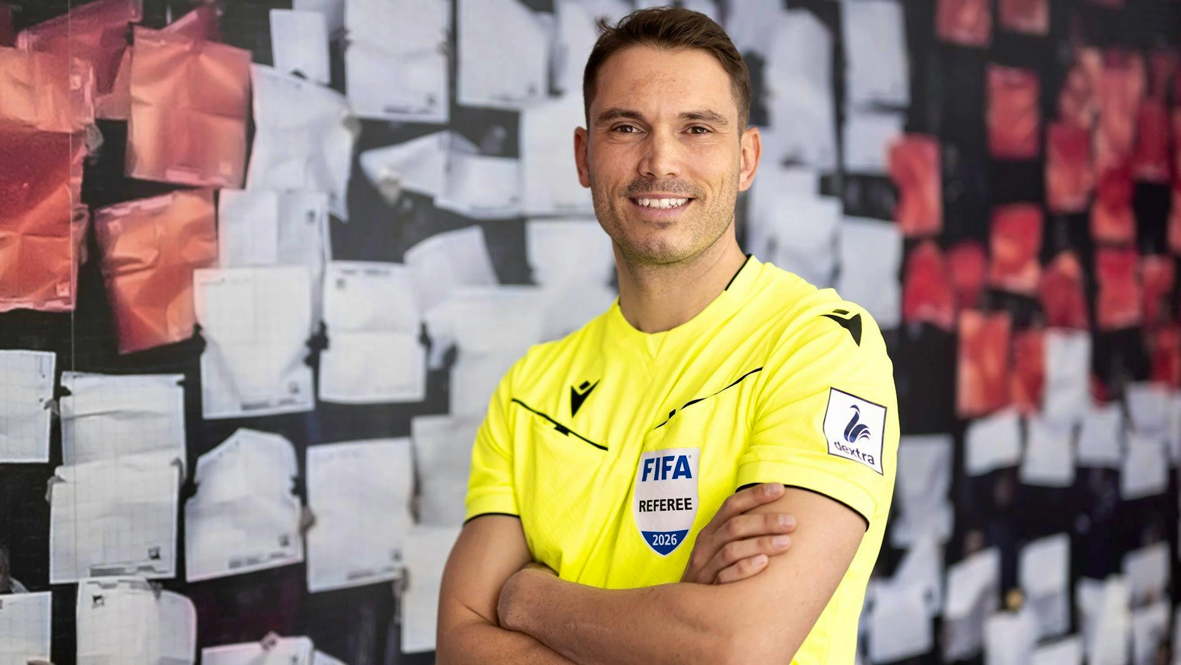Sandro Schärer est actuellement le meilleur arbitre suisse.