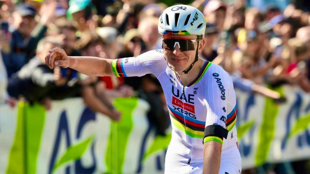 Tadej Pogacar again solo winner in Liège
