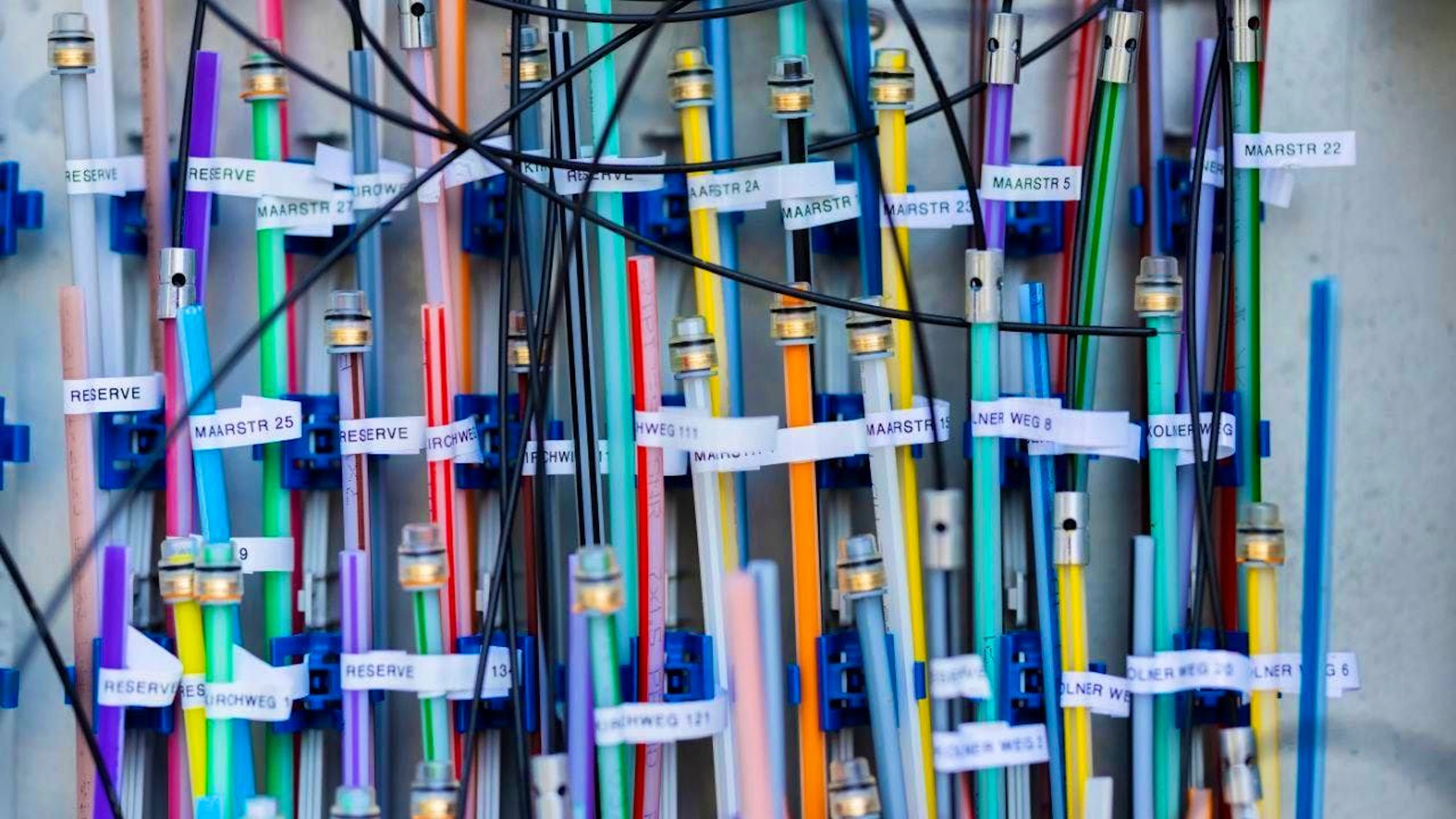 Five young men allegedly cut the fiber optic cable network in Rheinfelden AG several times.