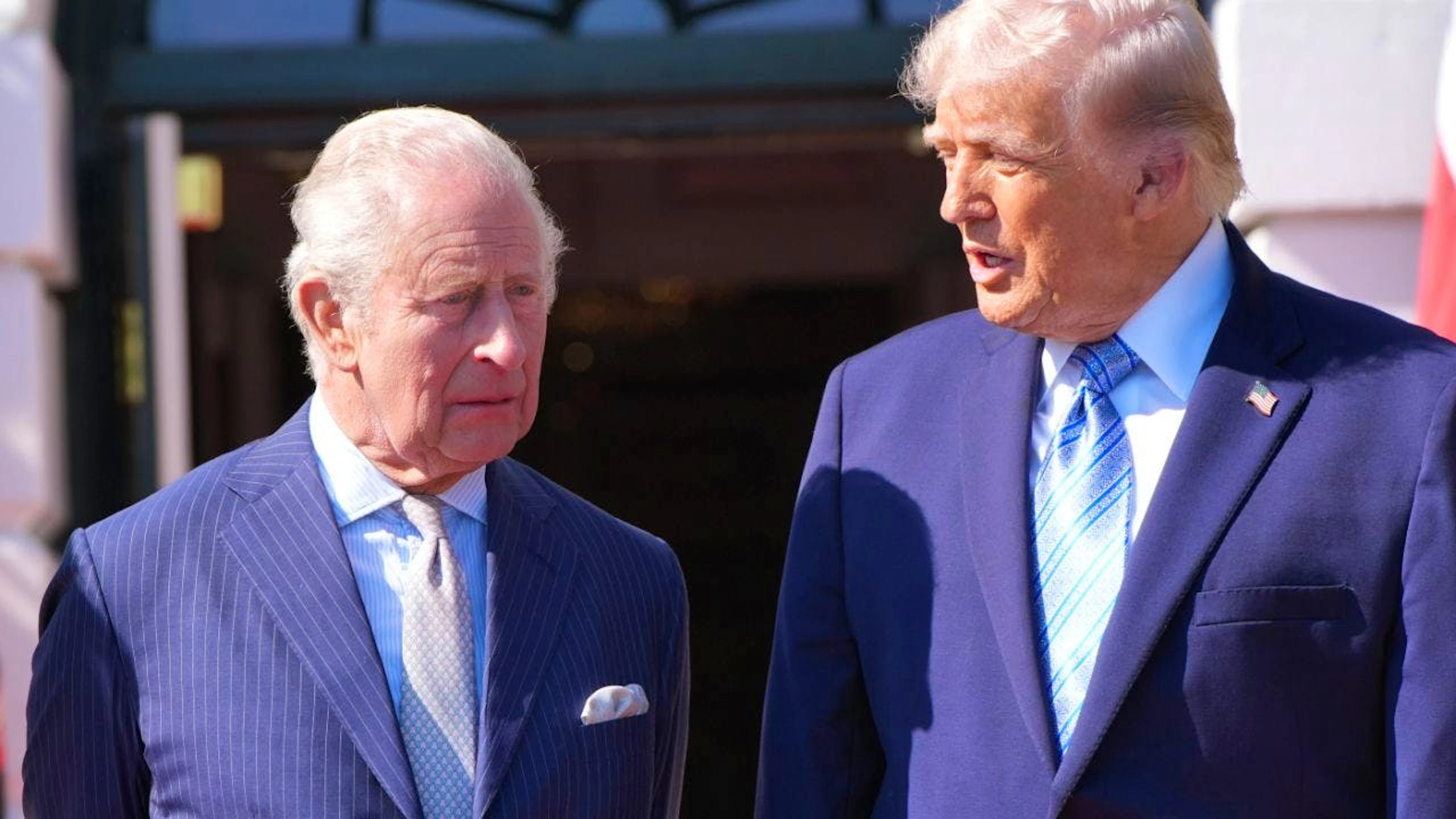 König Charles III. neben US-Präsident Donald Trump. Foto: Alex Brandon/AP/dpa