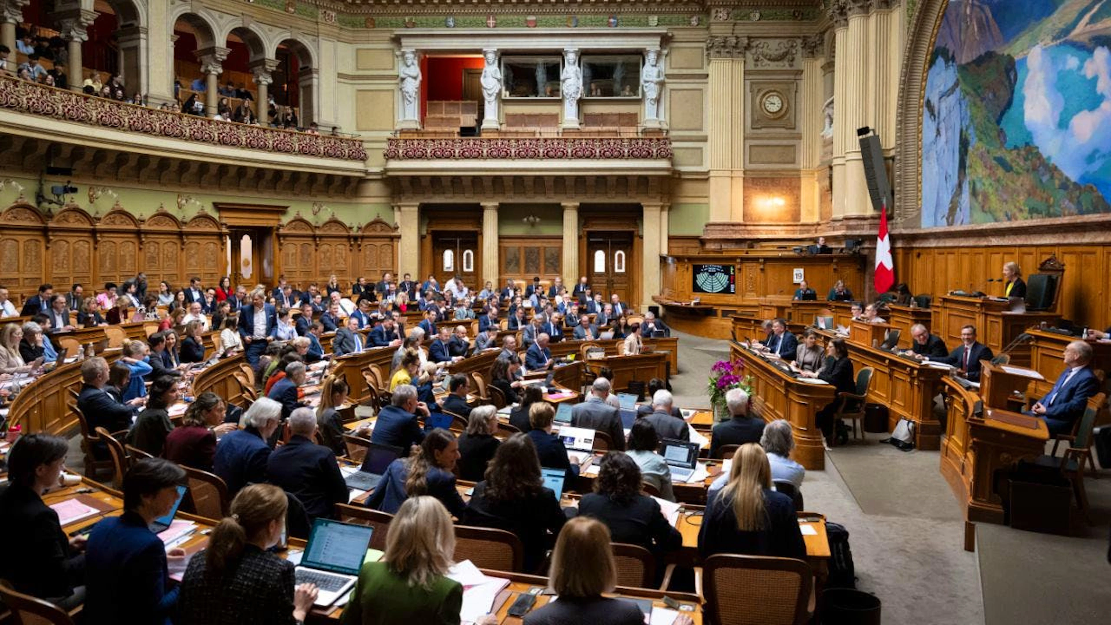 Le Conseil national veut aller de l'avant sur la réforme des soins infirmiers (archives).