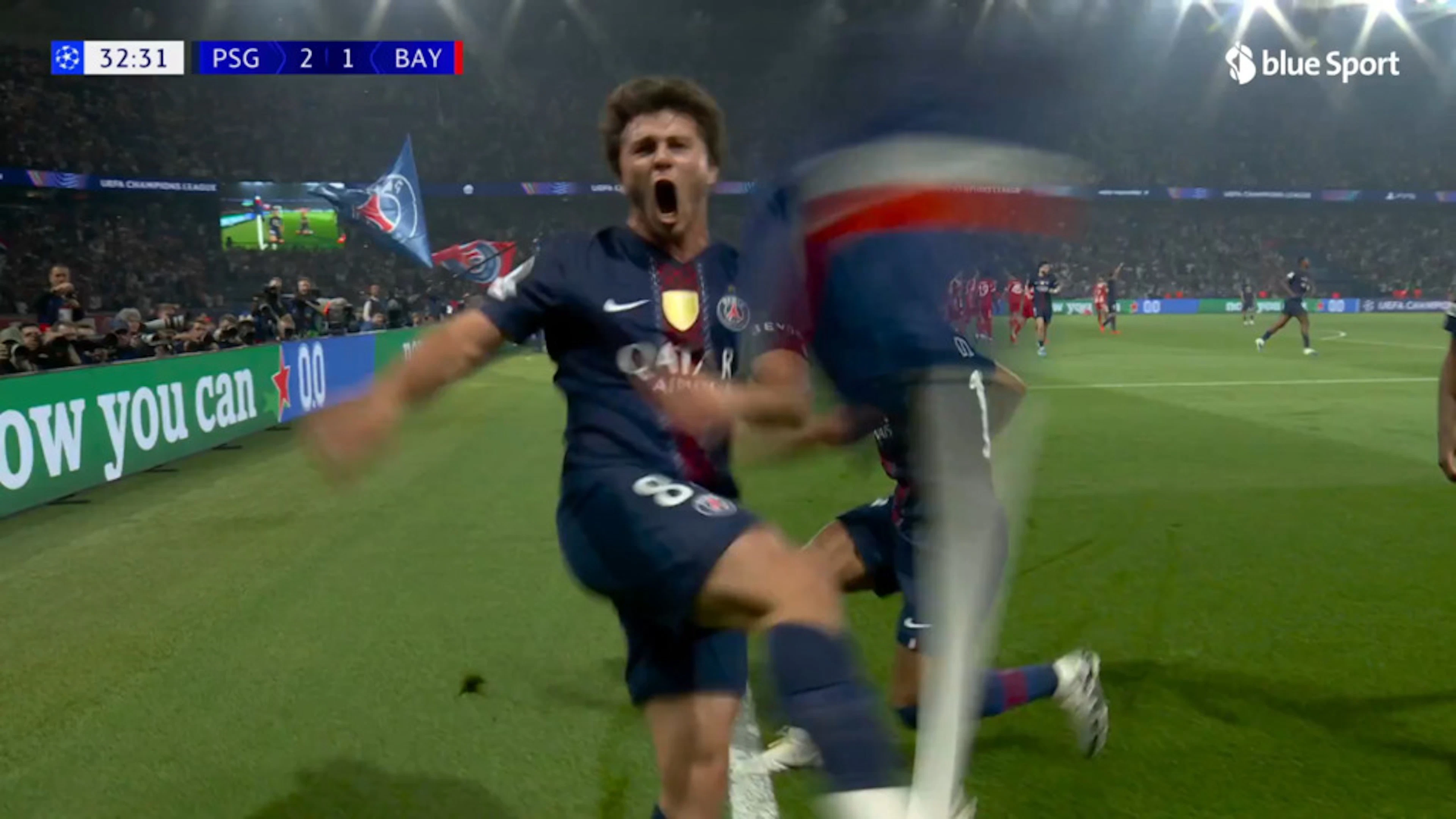 Le PSG prend les devants grâce à João Neves