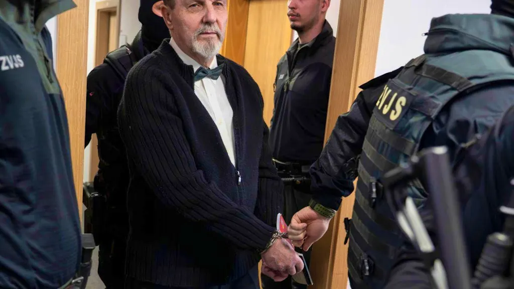 Fico assassin in Slovakia must serve 21 years in prison