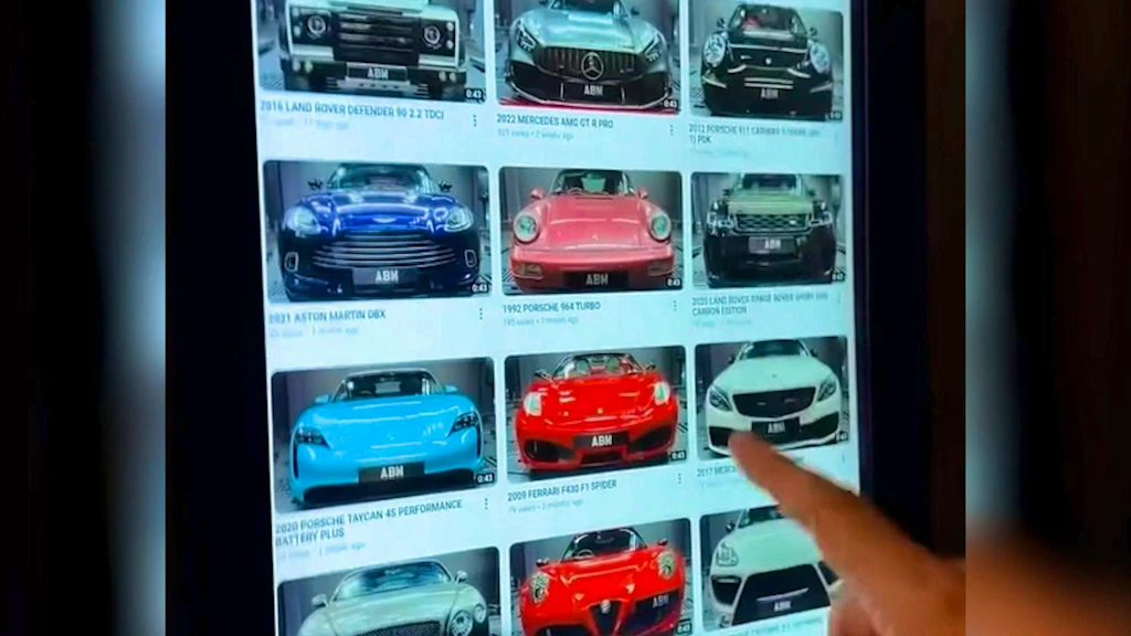 Luxury cars now come out of the vending machine here