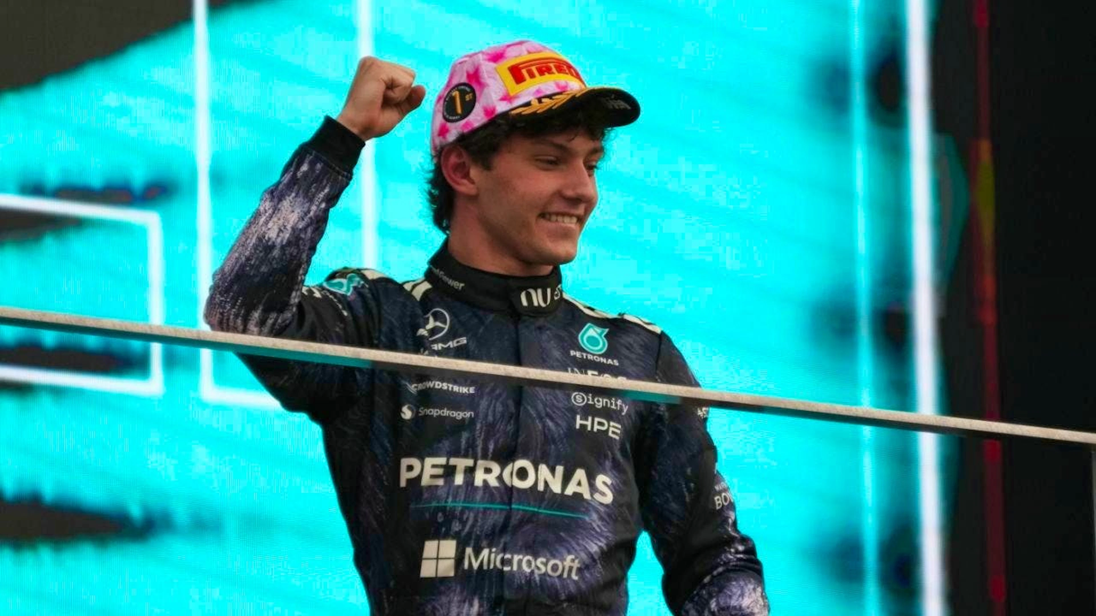 Kimi Antonelli celebrates early success thanks to his carefree attitude