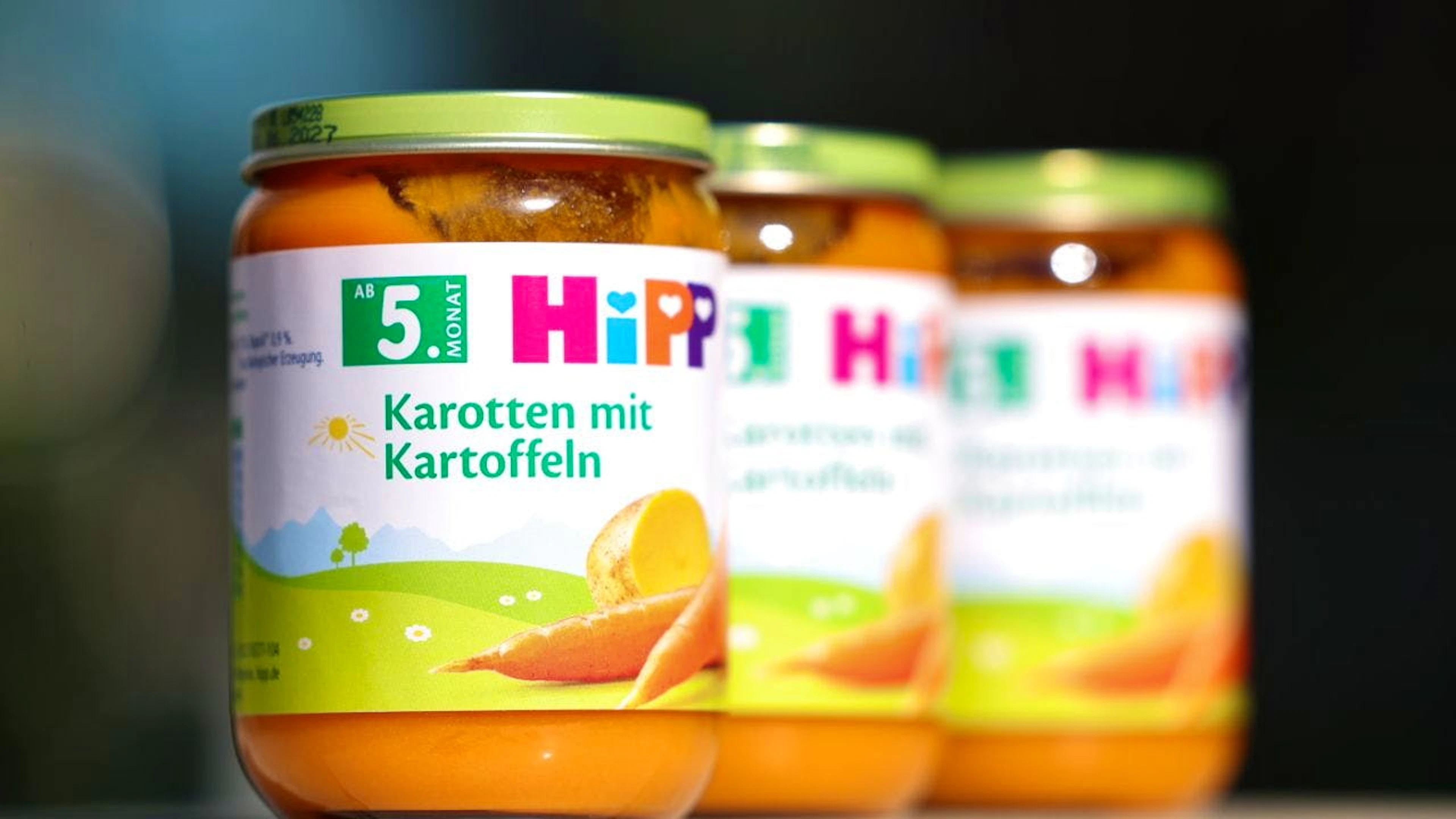 Fünf manipulierte Babynahrungsgläser mit Rattengift wurden in drei Ländern entdeckt.