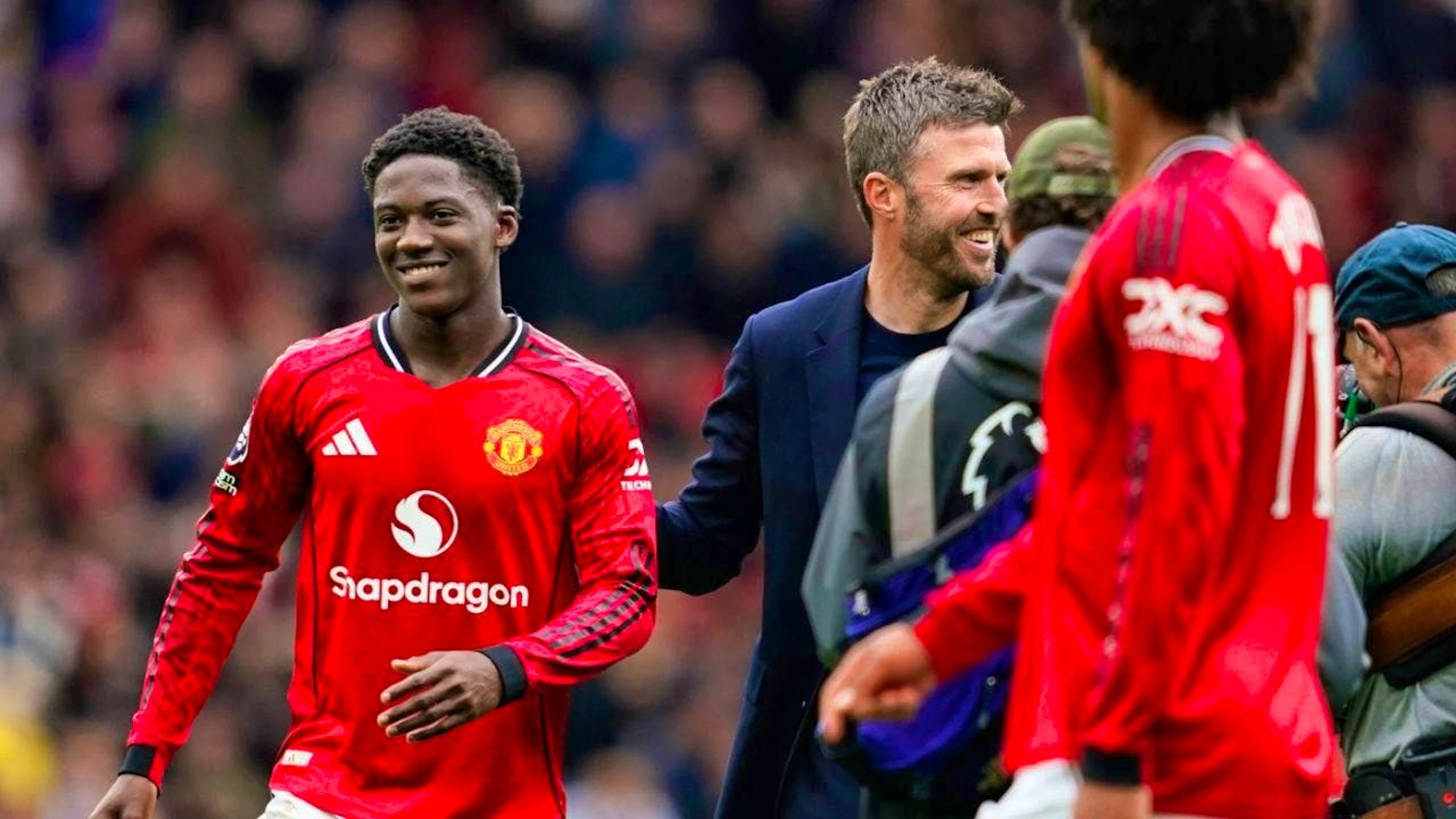 Kobbie Mainoo scored the winner at Old Trafford