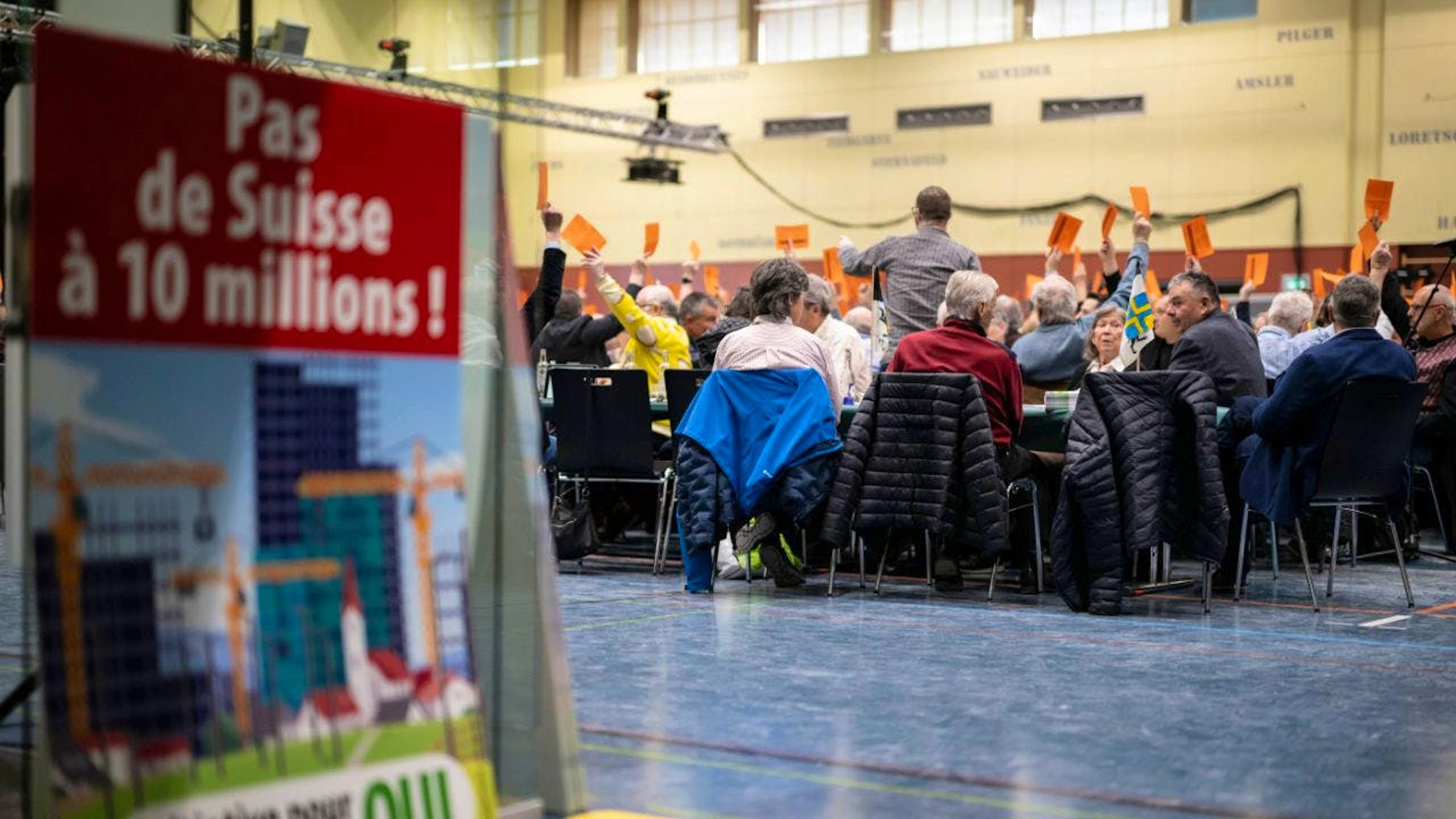 Le texte «Pas de Suisse à 10 millions» et régulièrement appelé «initiative pour la durabilité» par ses auteurs (archives).