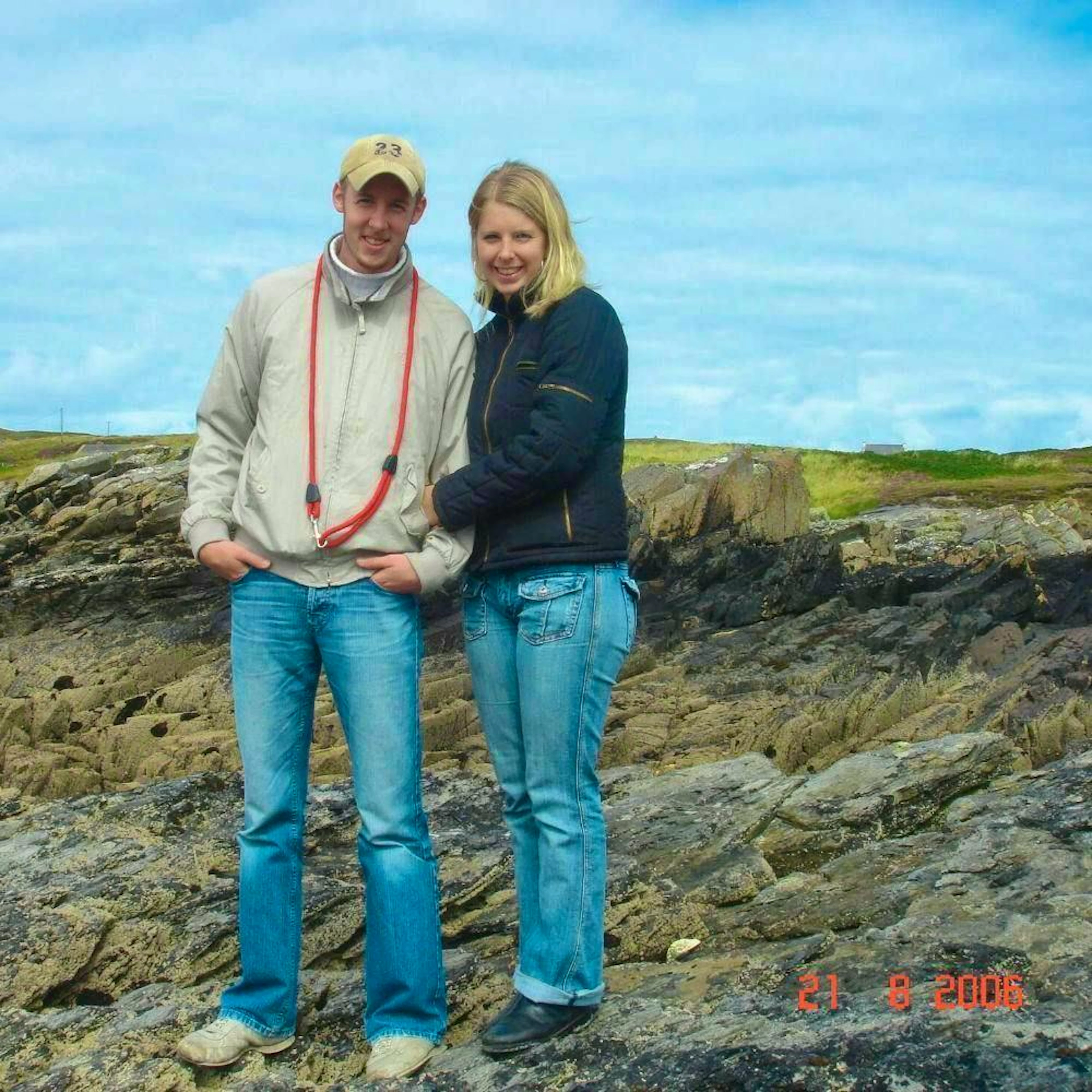 Roger e Nicole Kündig quattro mesi dopo il loro arrivo in Irlanda.