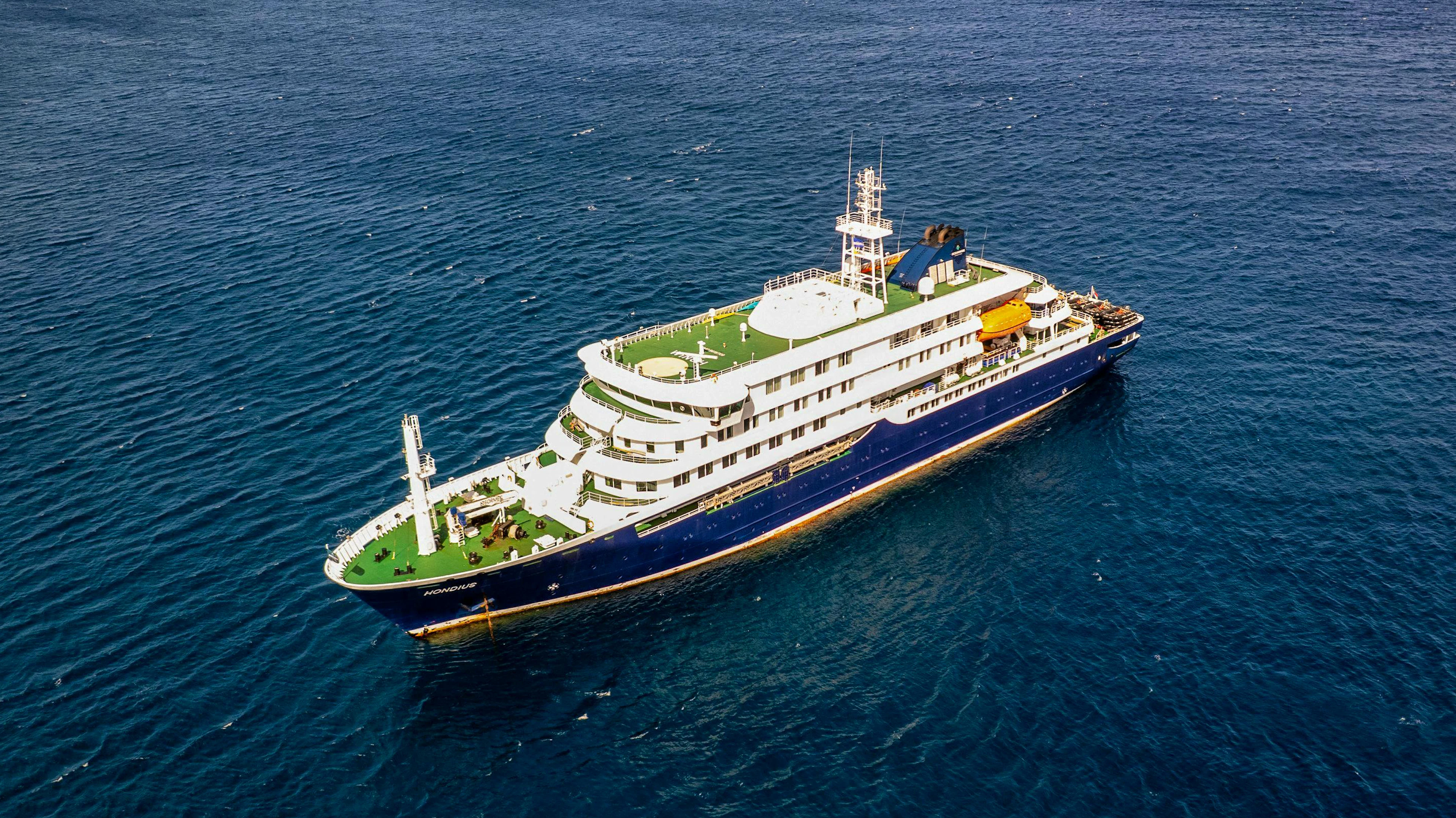 Le navire MV Hondius, devait relier Ushuaïa, en Argentine, à l'archipel du Cap-Vert.