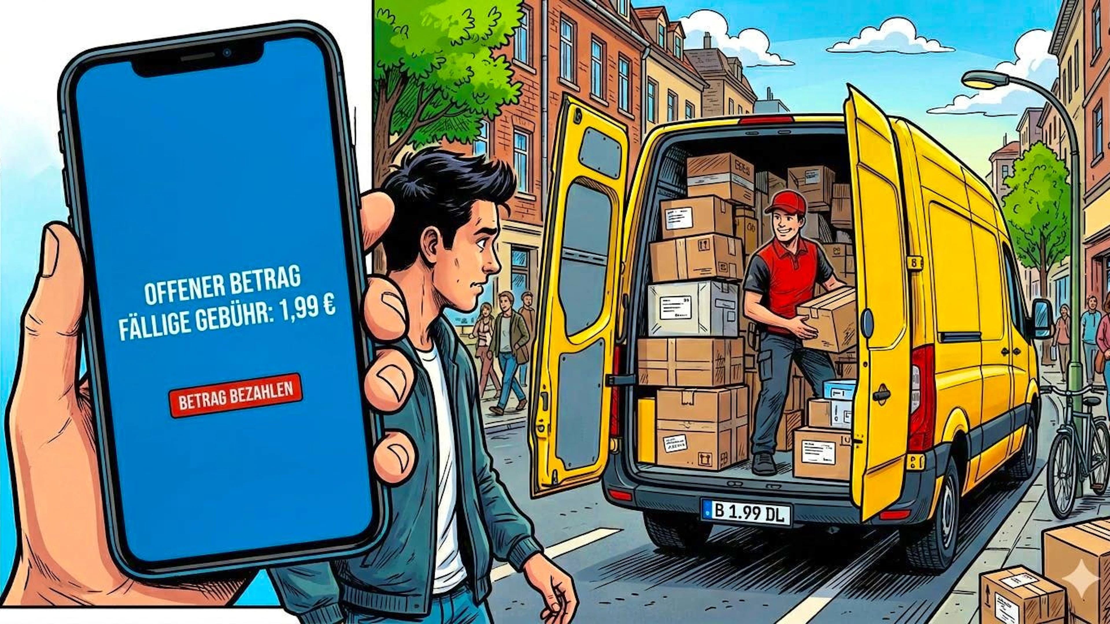 You should always check alleged charges for parcels very carefully.