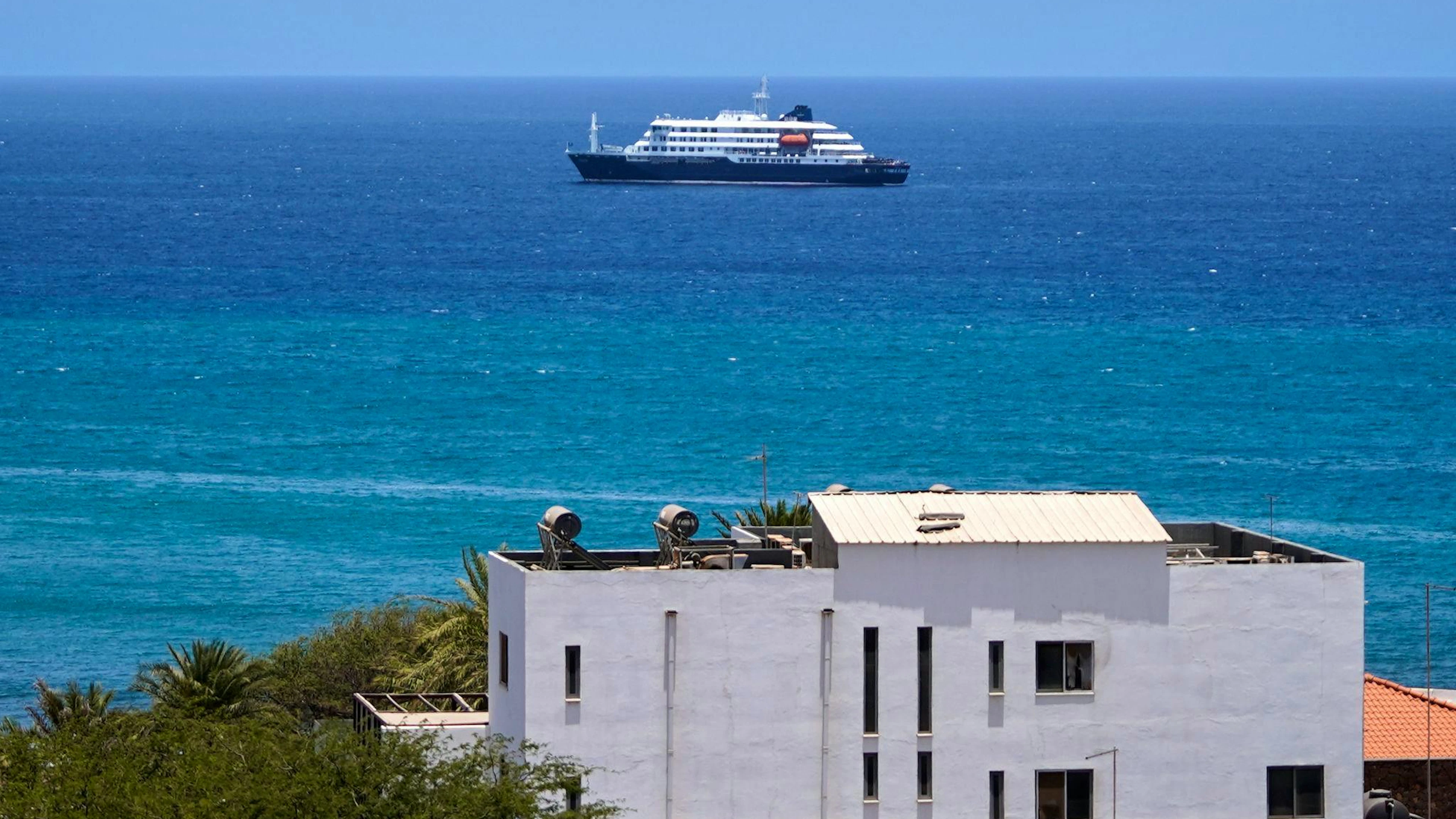 Die Passagiere des Kreuzfahrtschiffs «Hondius» können auf den kapverdischen Inseln nicht von Bord gehen.