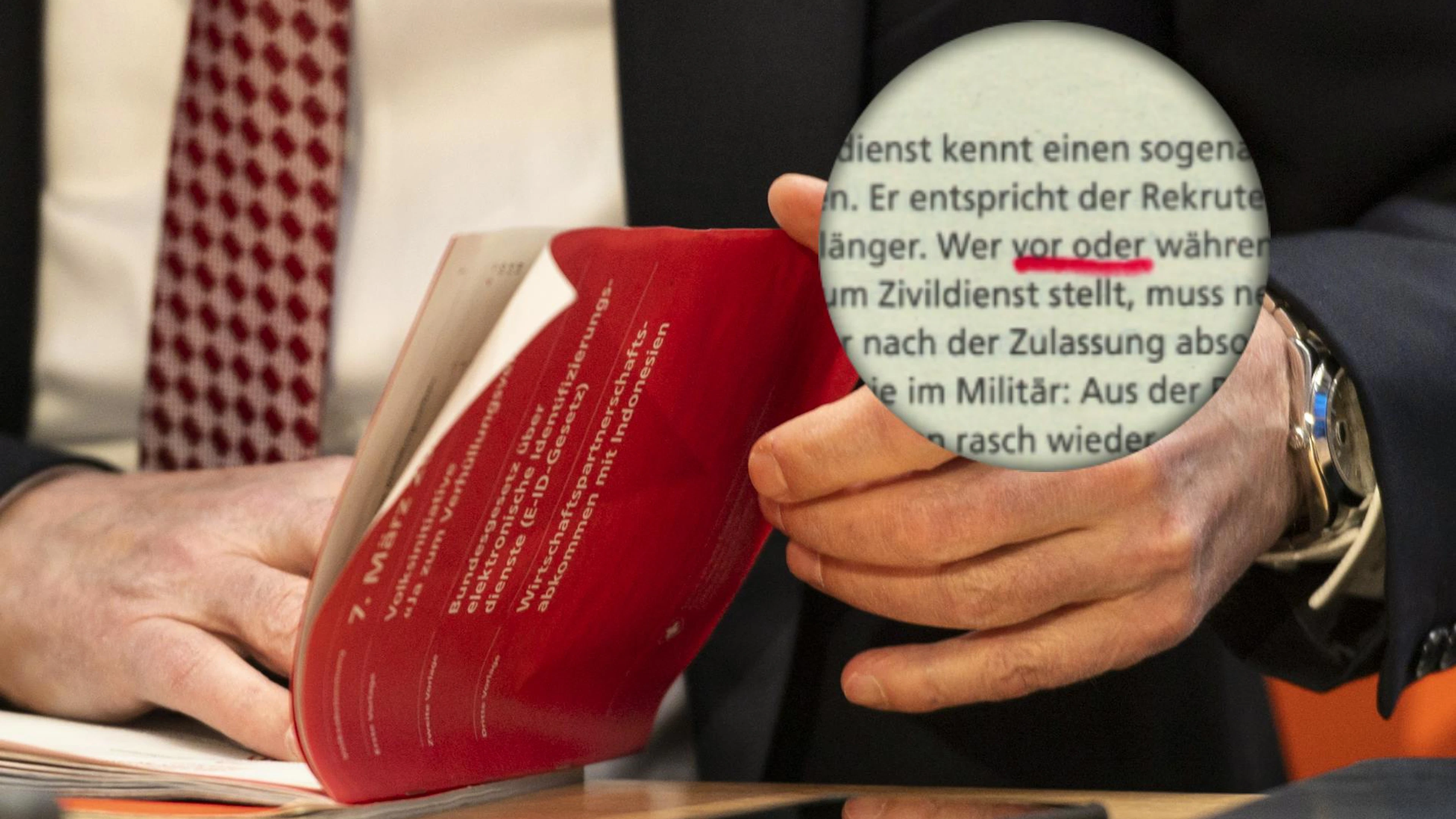 Bund räumt Fehler im Abstimmungsbüchlein ein – diese Passage ist falsch