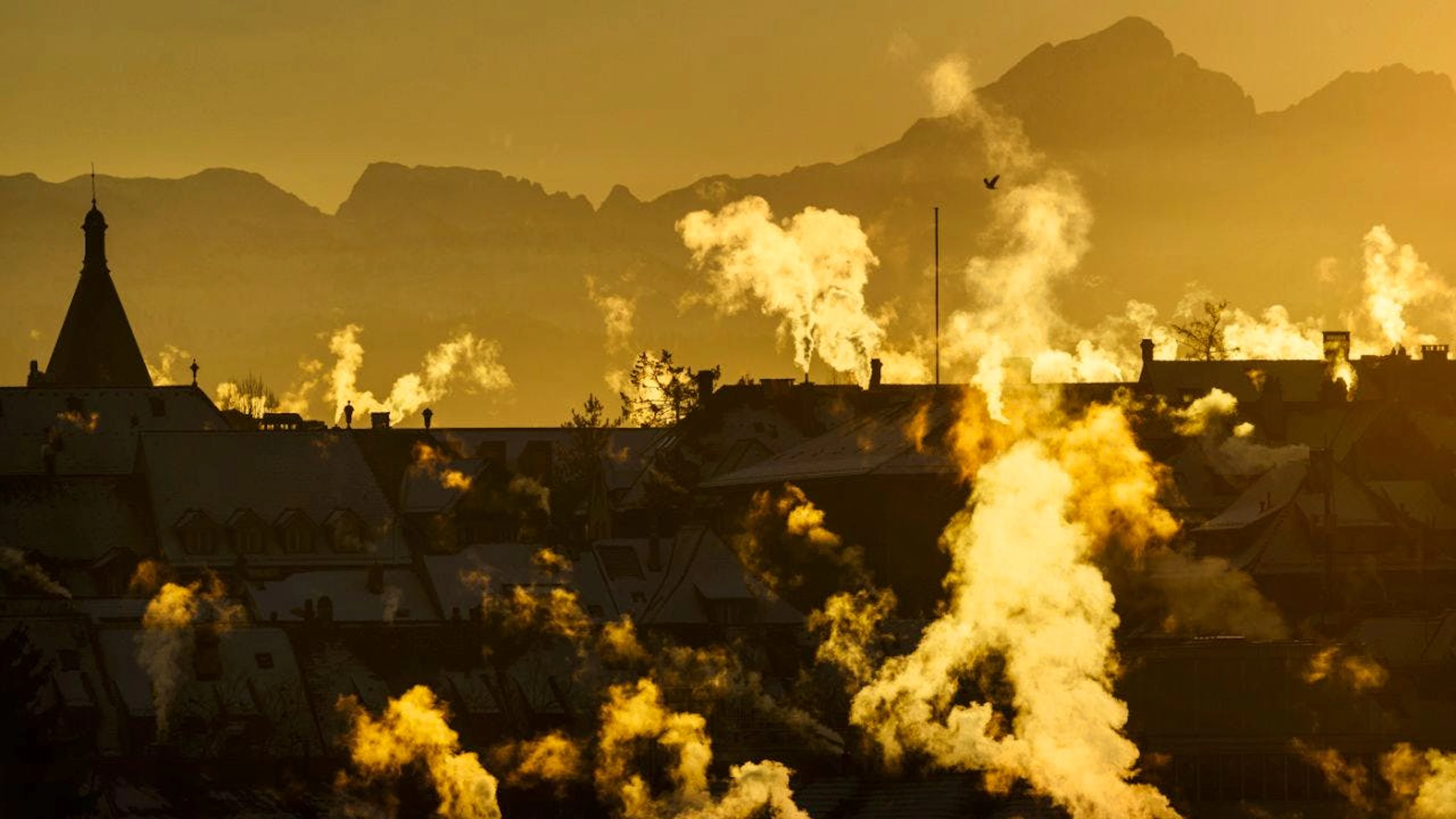 Wie viel Treibhausgase stösst die Schweiz in Zukunft aus? Um das zu berechnen,  haben Forschende mögliche Zukünfte der Schweiz skizziert.