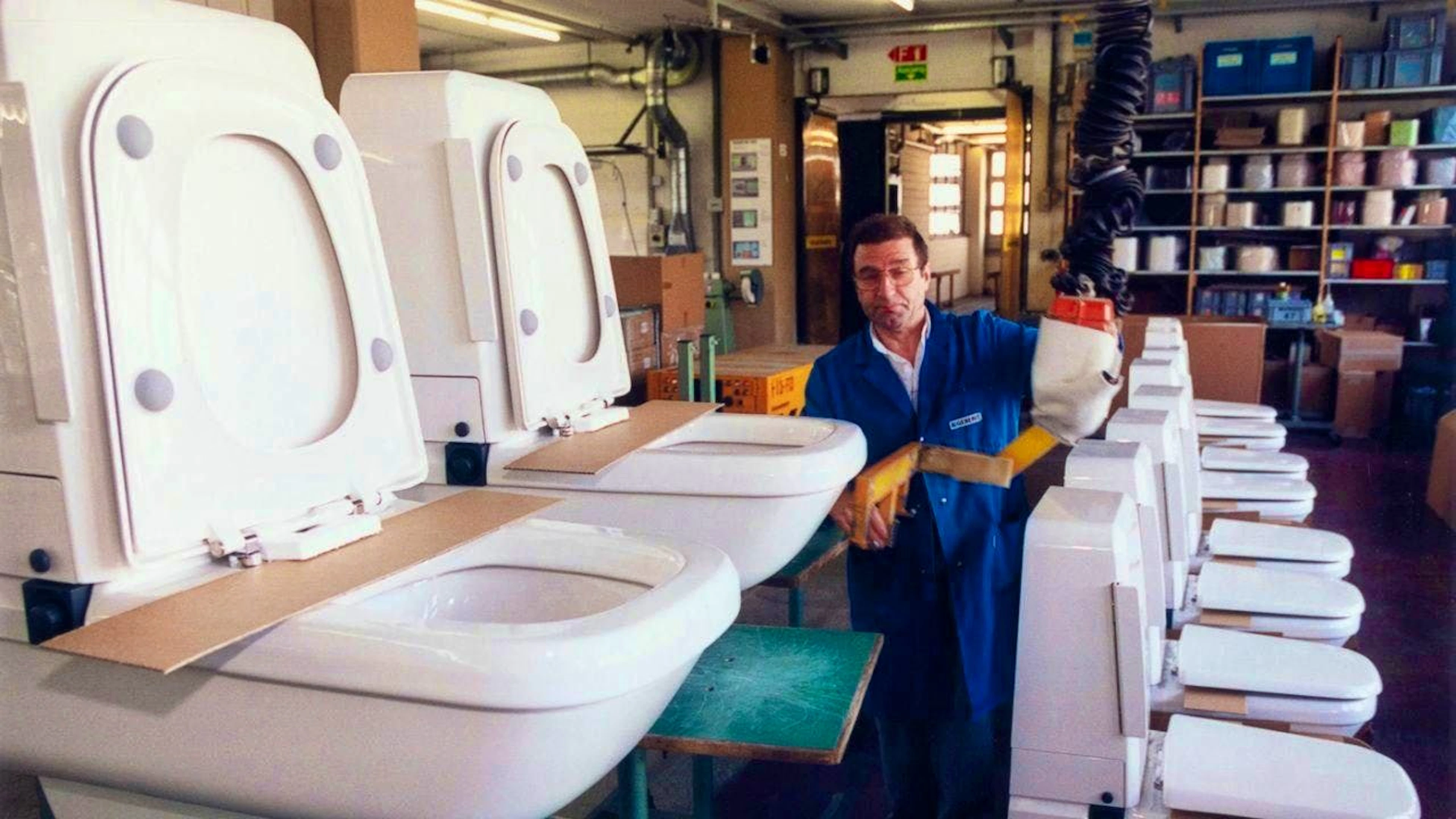 The sanitary technology group Geberit continued to grow at the start of the year. (archive image)