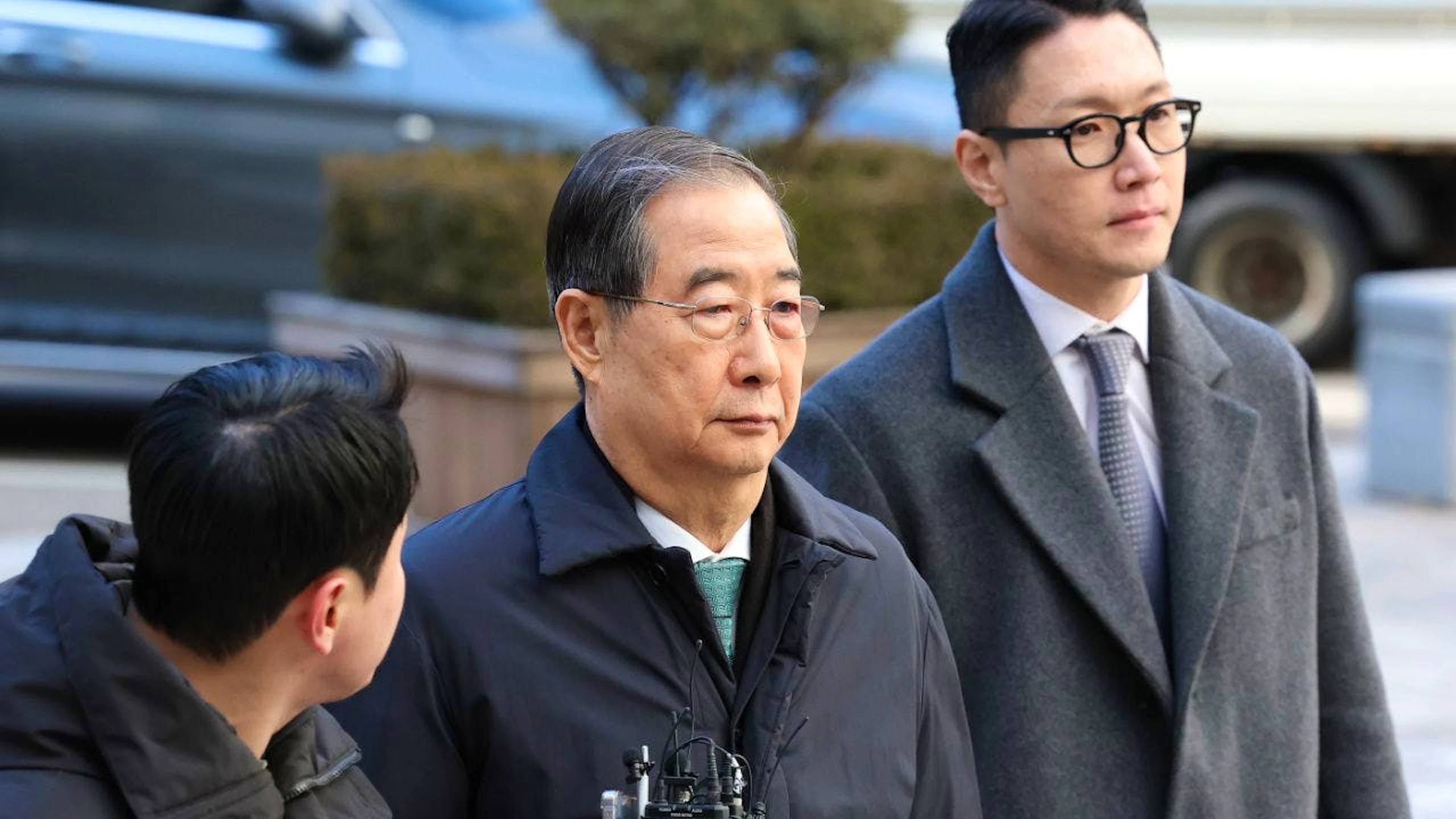 L'ex primo ministro della Corea del Sud Han Duck-soo.