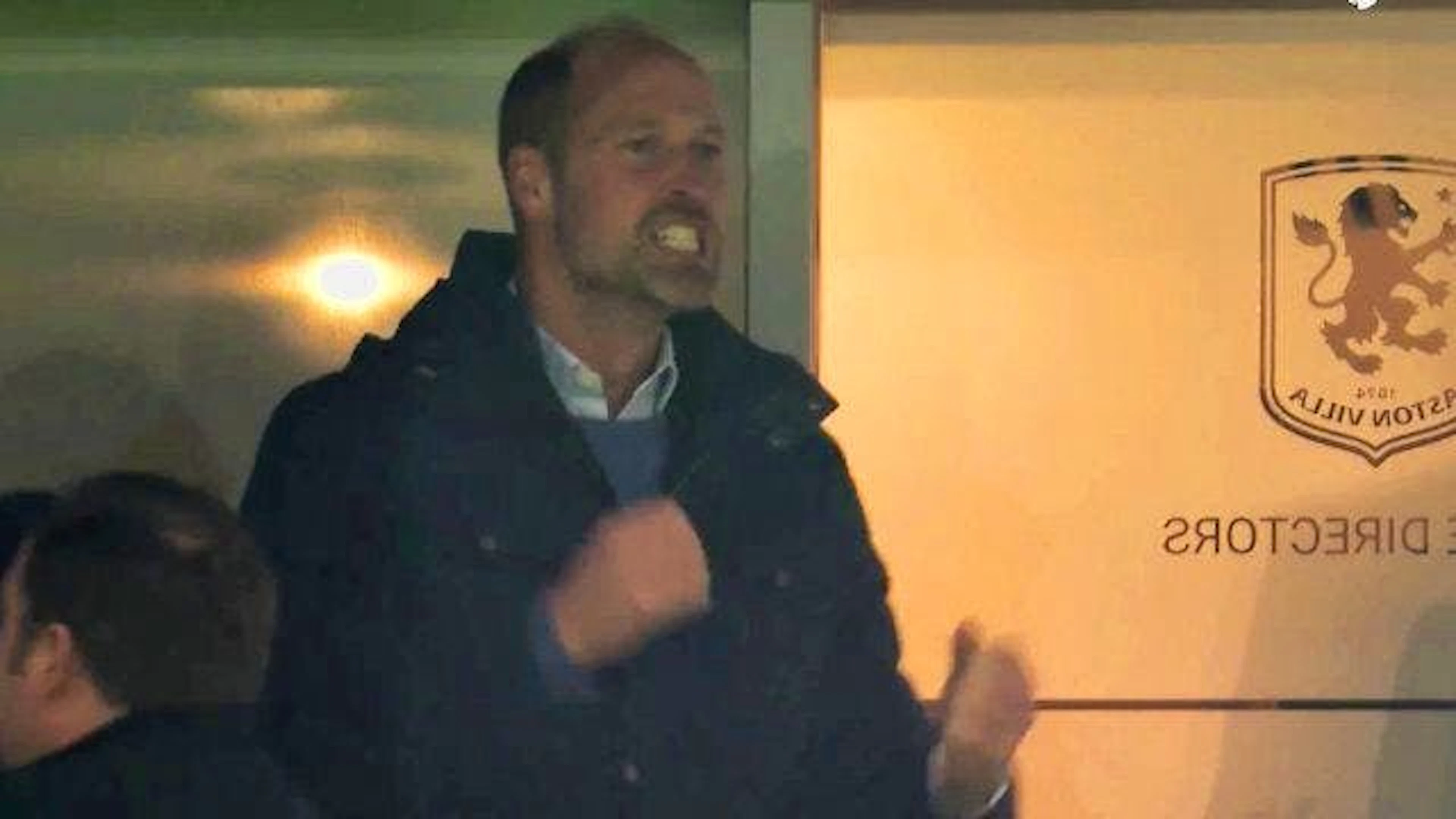 Prinz William dreht bei Aston-Villa-Sieg vor Freude durch