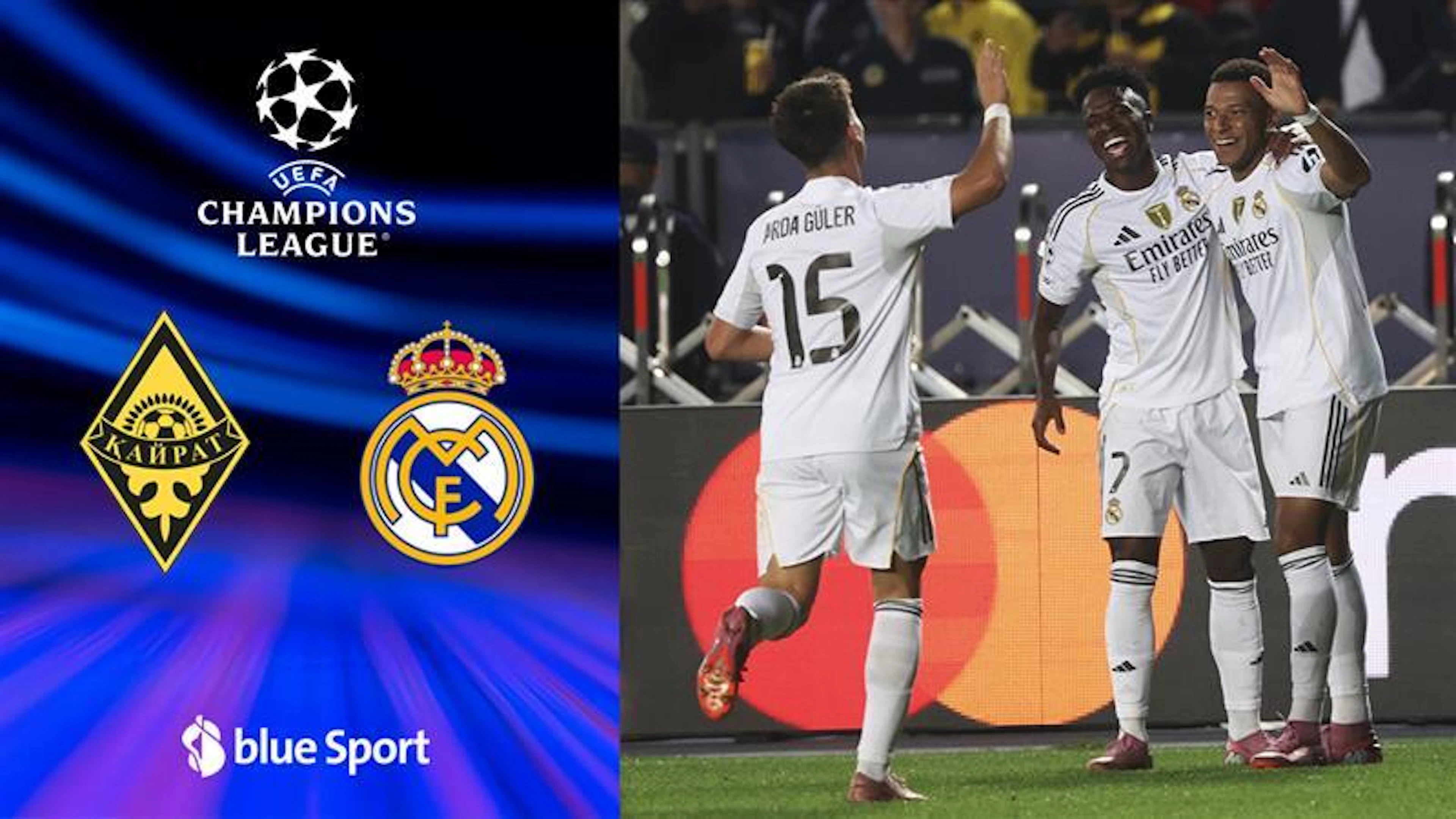 Kairat Almaty – Real Madrid 0-5
