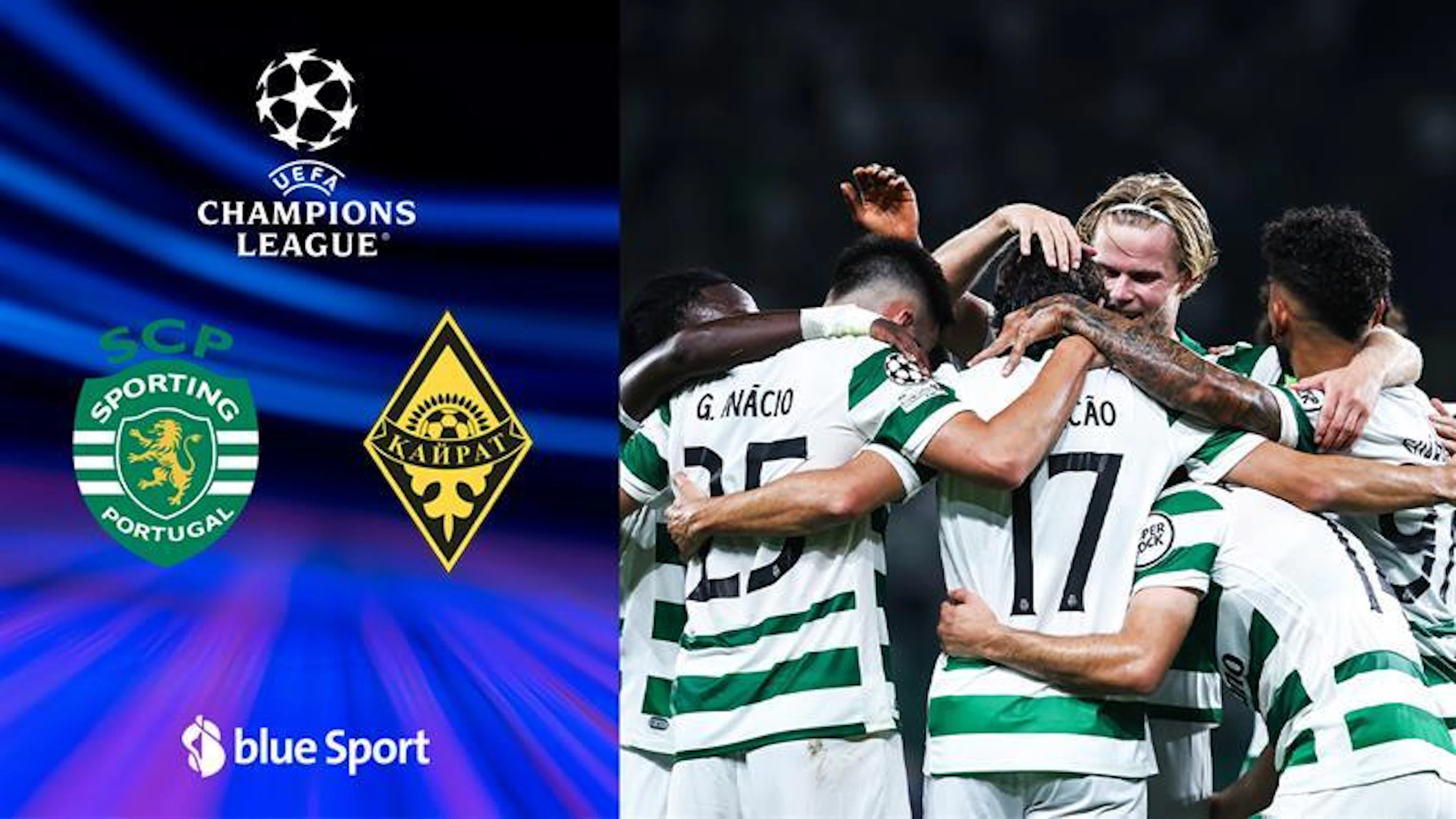 Sporting CP – Kairat Almaty 4-1