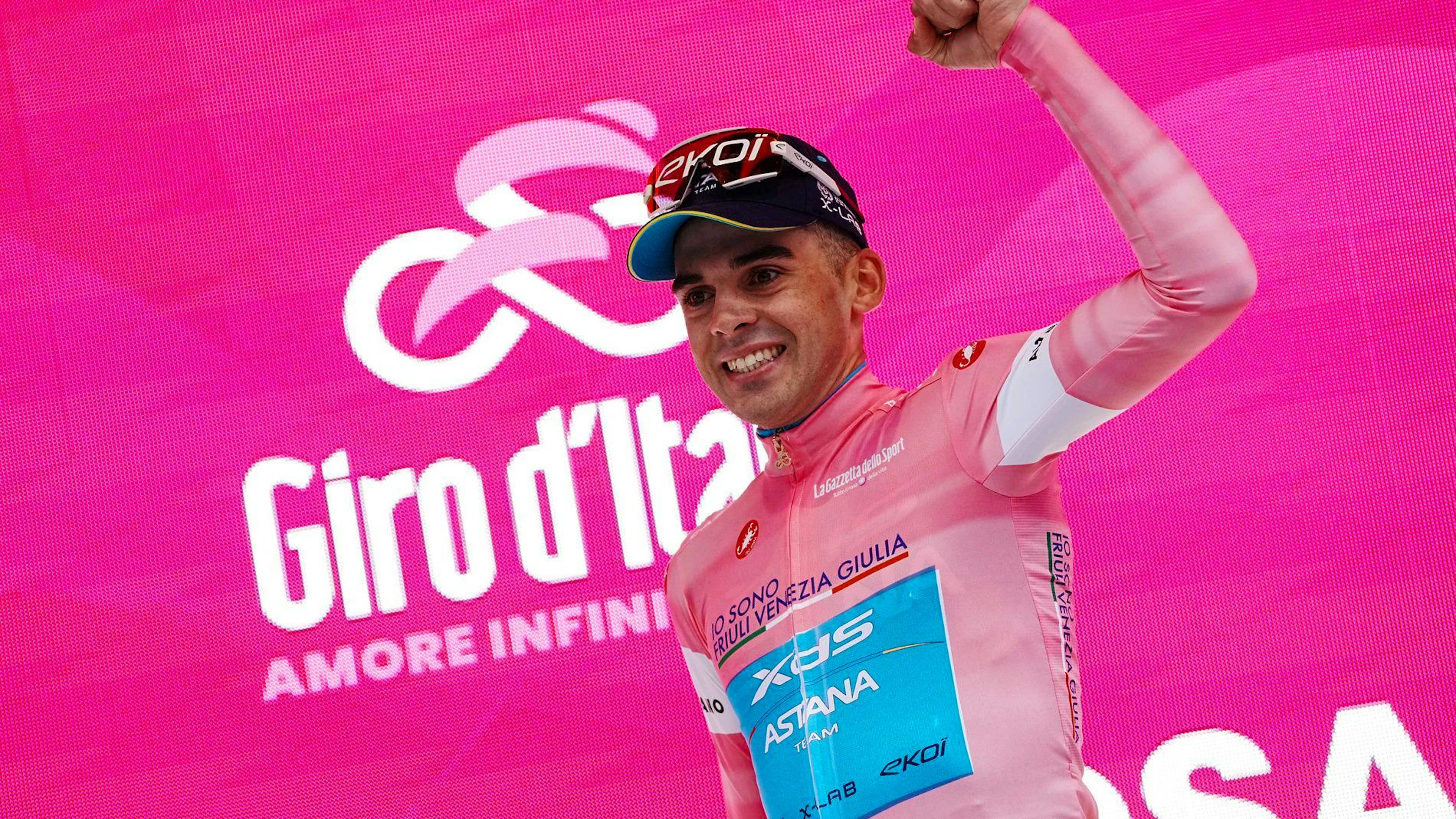 L'uruguaiano Guillermo Thomas Silva si aggiudica la maglia rosa nella seconda tappa del Giro d'Italia.