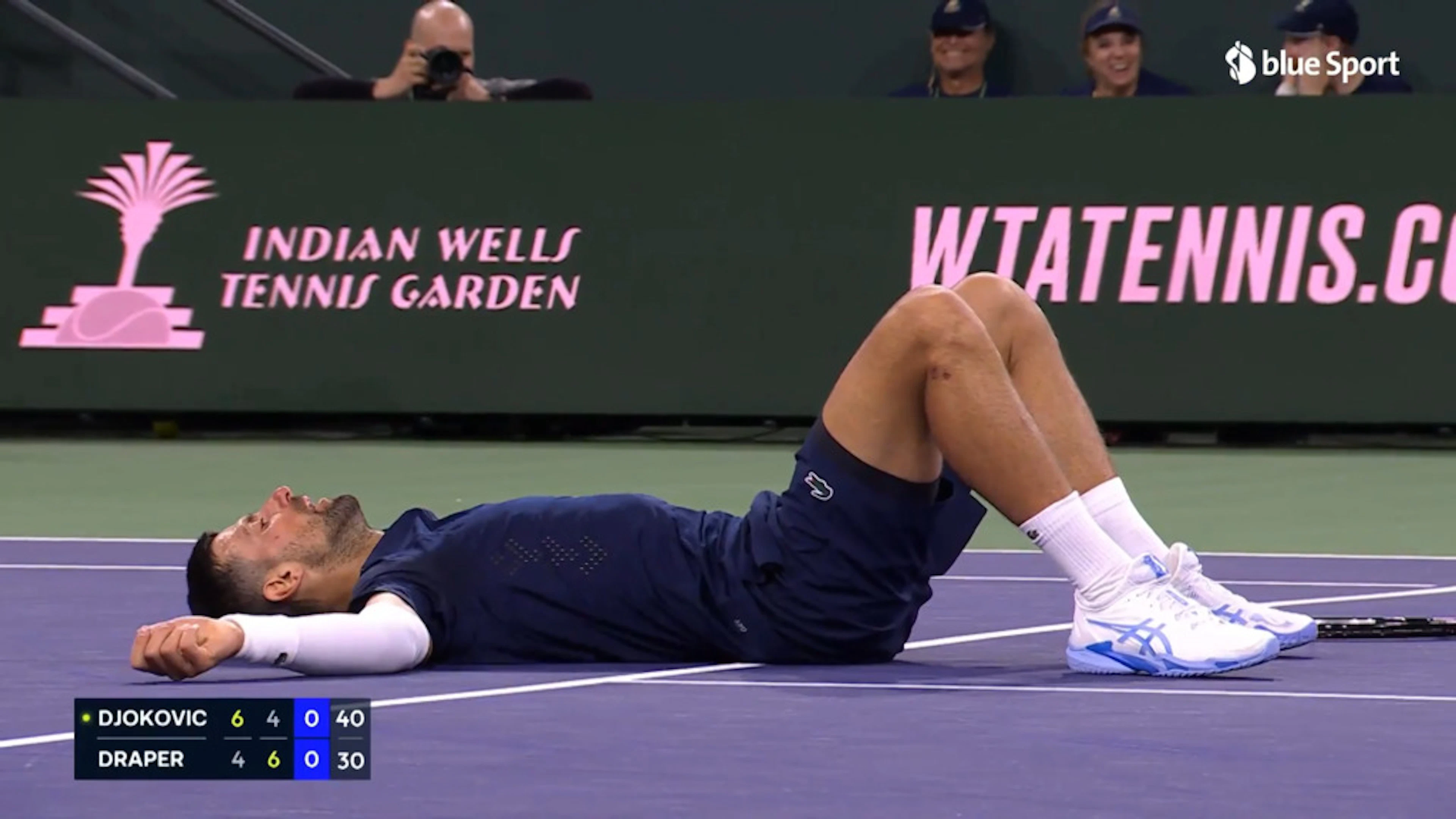 Indian Wells : le point hallucinant entre Djokovic et Draper 