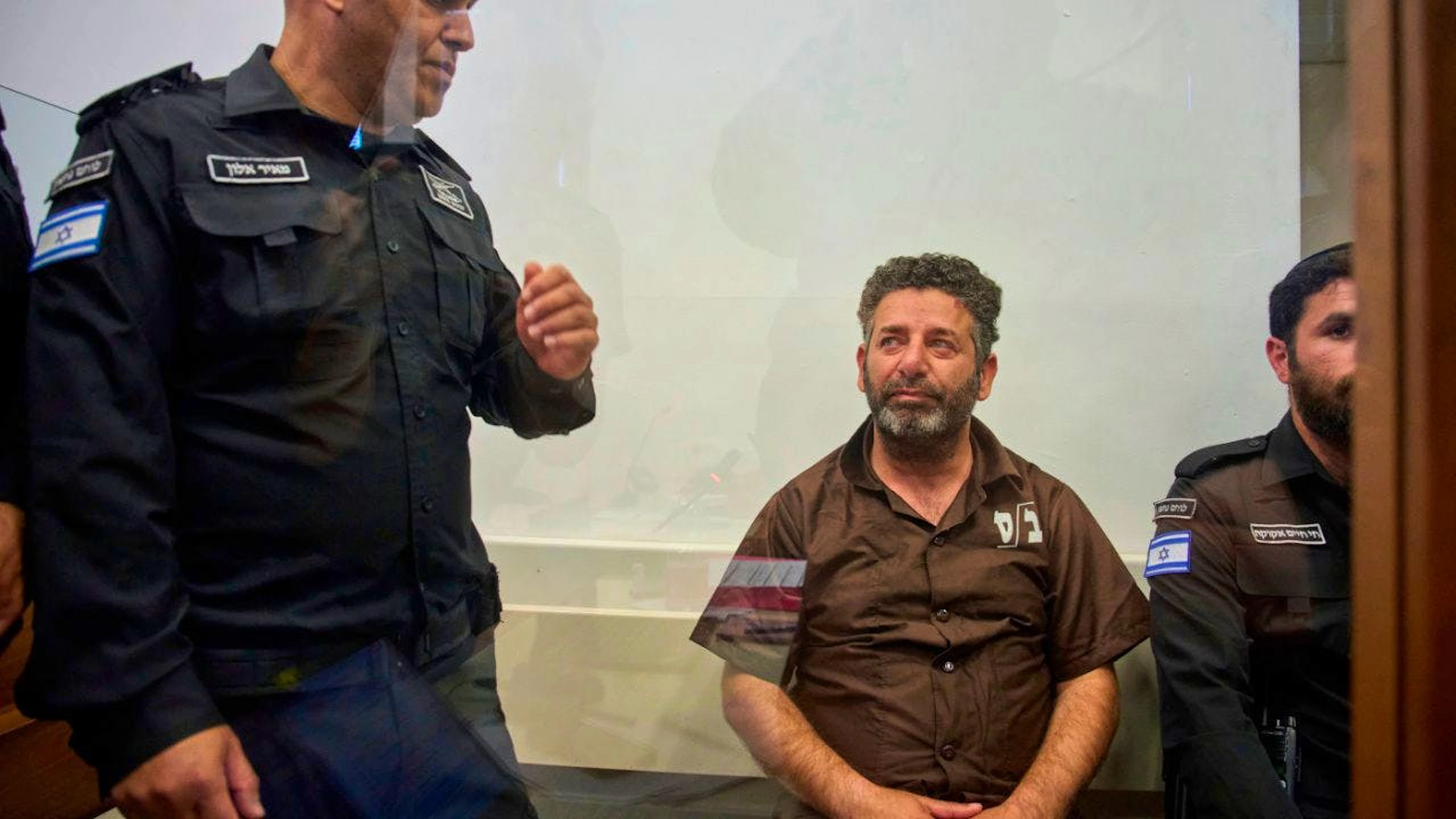 L'attivista ispano-palestinese Saif Abukeshek dopo l'arresto lo scorso 3 maggio. (foto d'archivio)