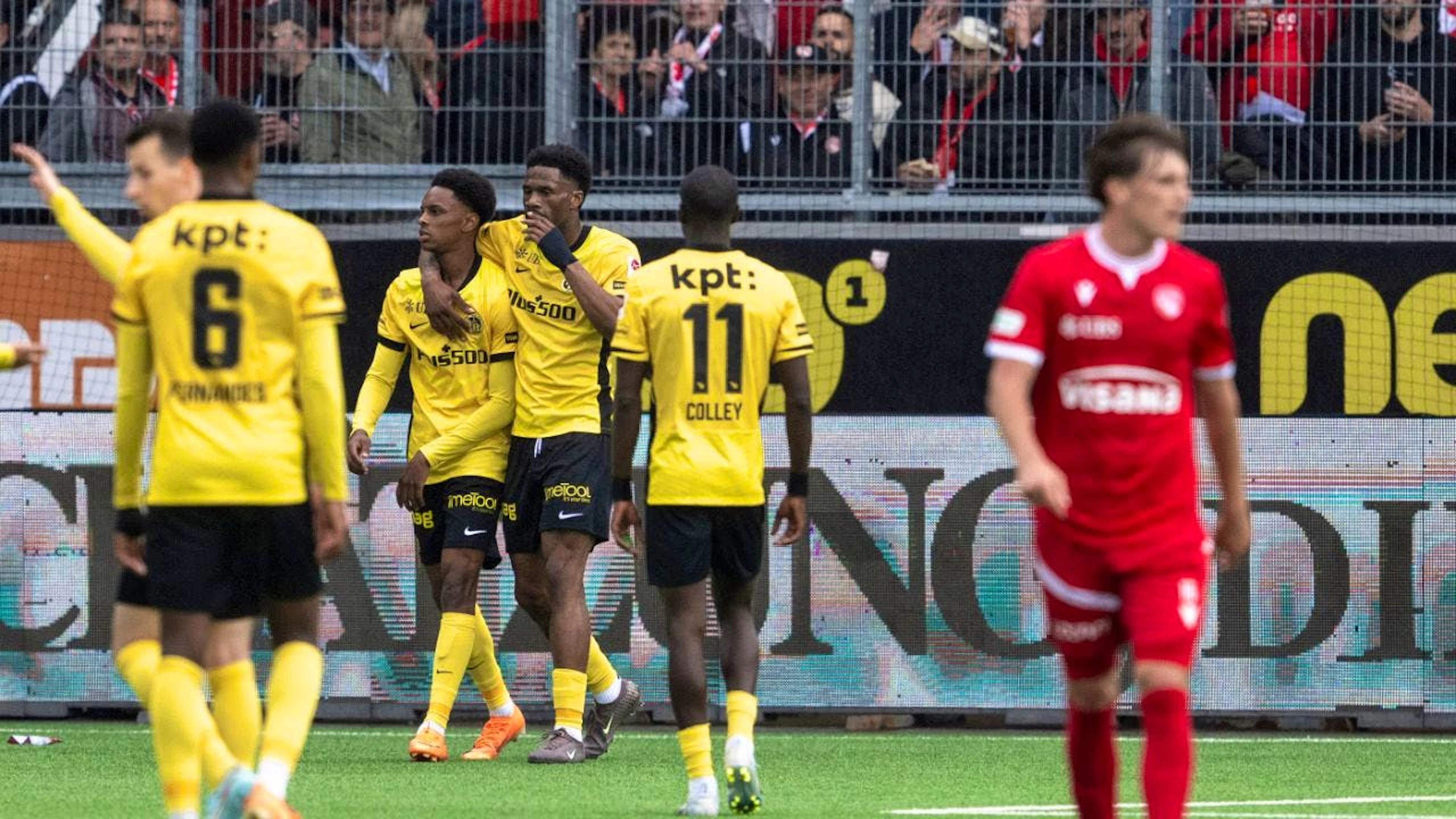 Die Young Boys spielen in Thun die Partycrasher
