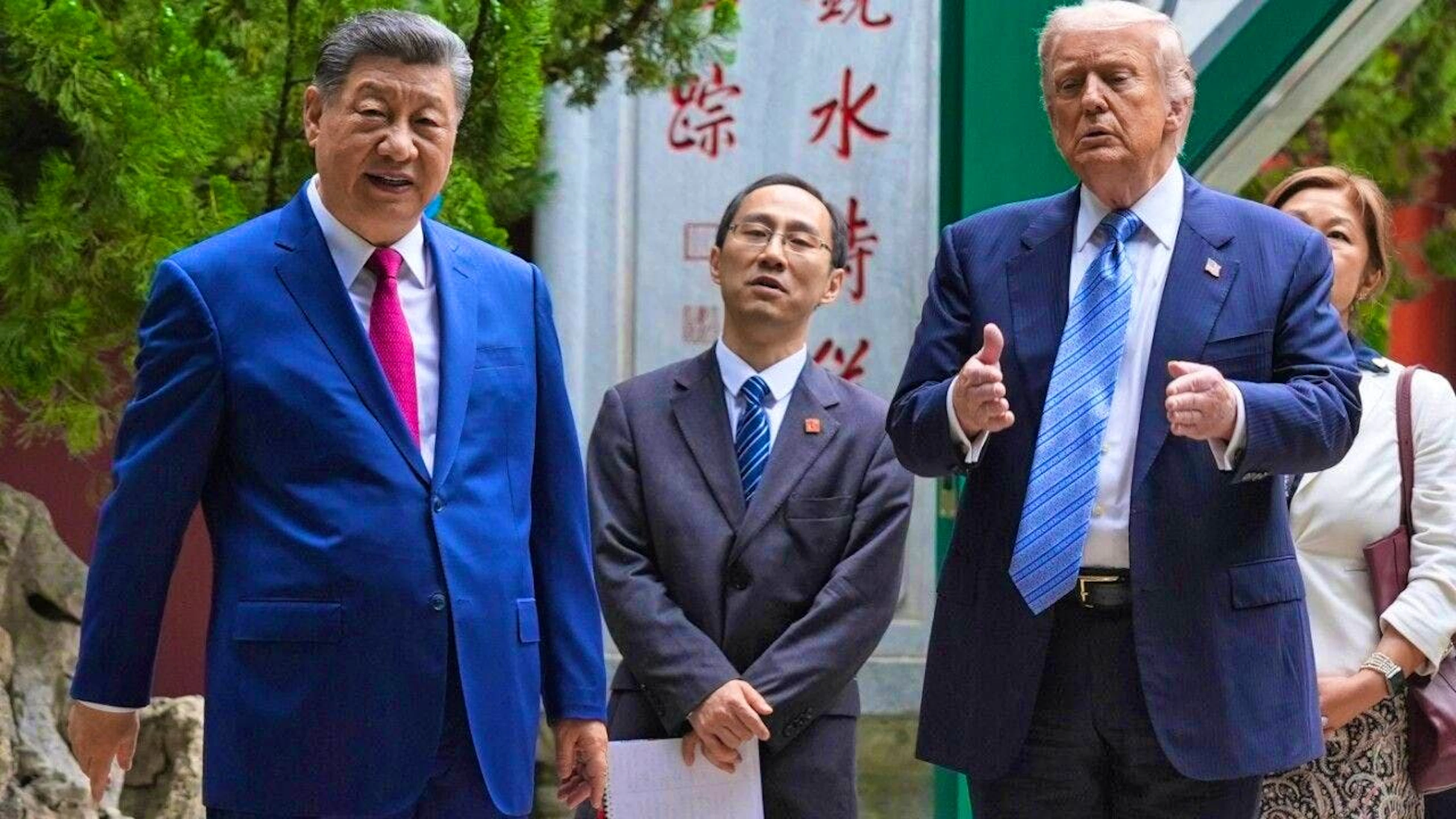 US President Donald Trump visited President Xi Jinping in Beijing in mid-May.