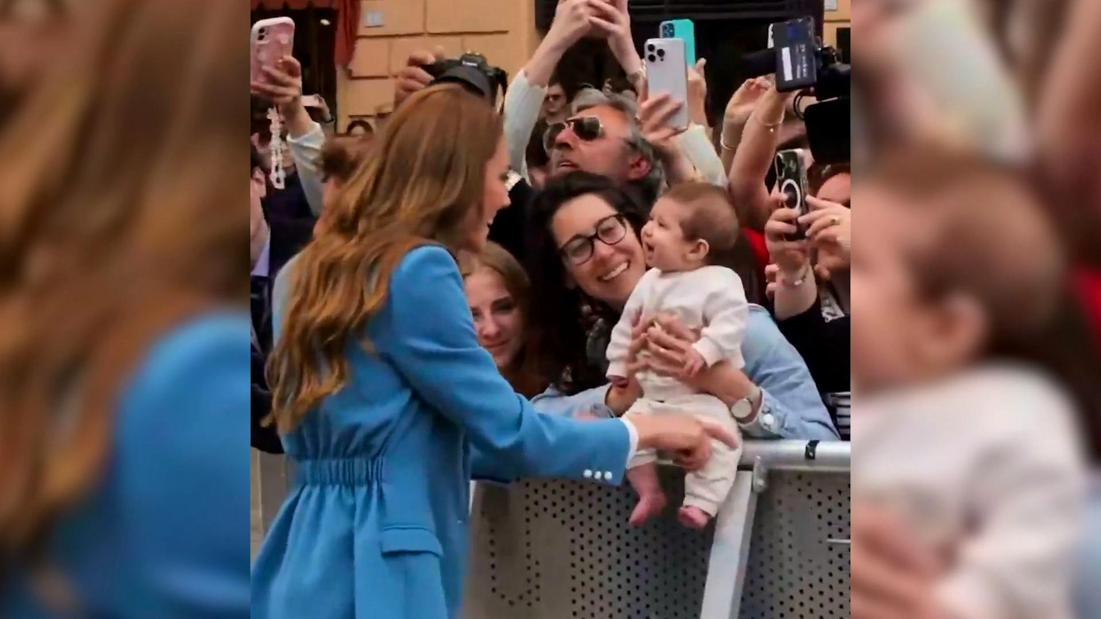 Wie Prinzessin Kate in Italien die Herzen nur so zufliegen