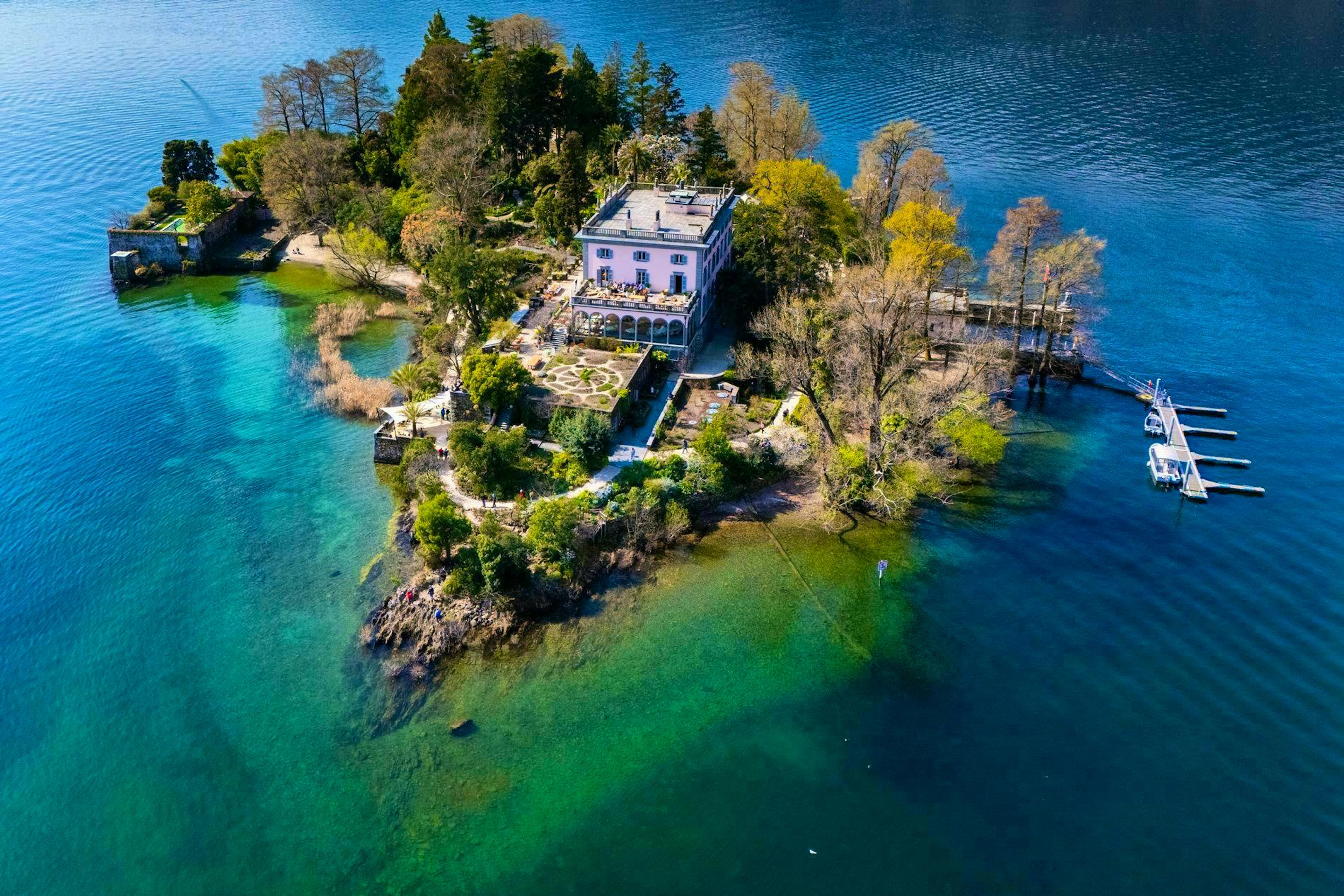 L'accesso pubblico alle Isole di Brissago è stato reso possibile anche grazie ai proventi della vendita del Tallero d'oro.