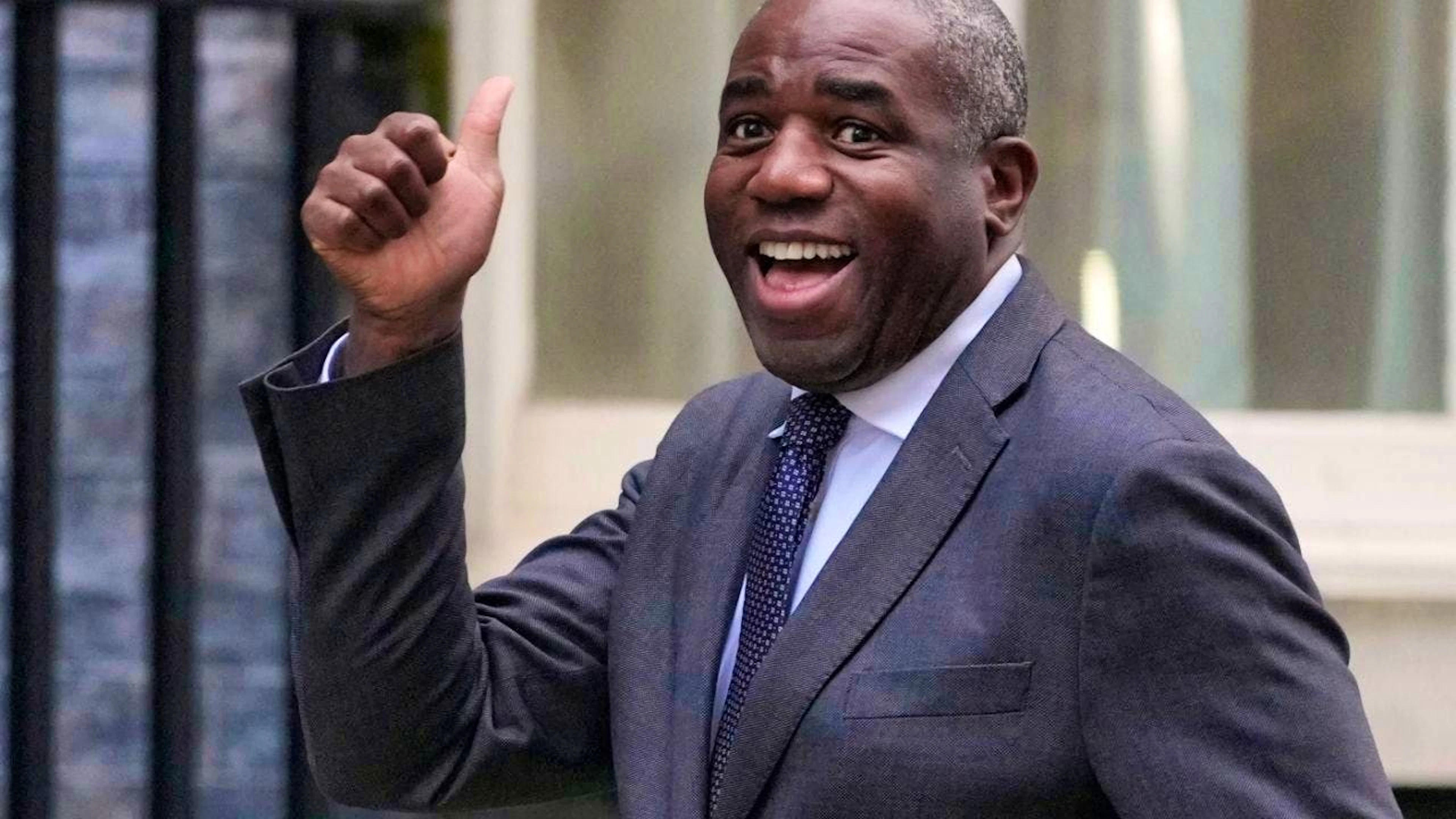ARCHIVE - British Deputy Prime Minister David Lammy arrives for a Cabinet meeting in Downing Street. Photo: Kin Cheung/AP/dpa