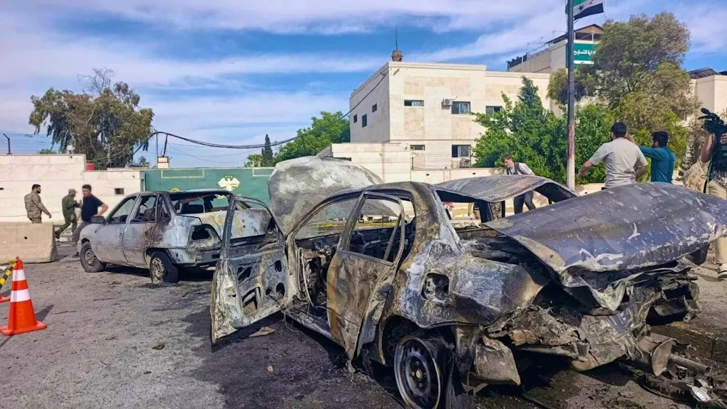 Car bomb explodes in Damascus - one soldier killed