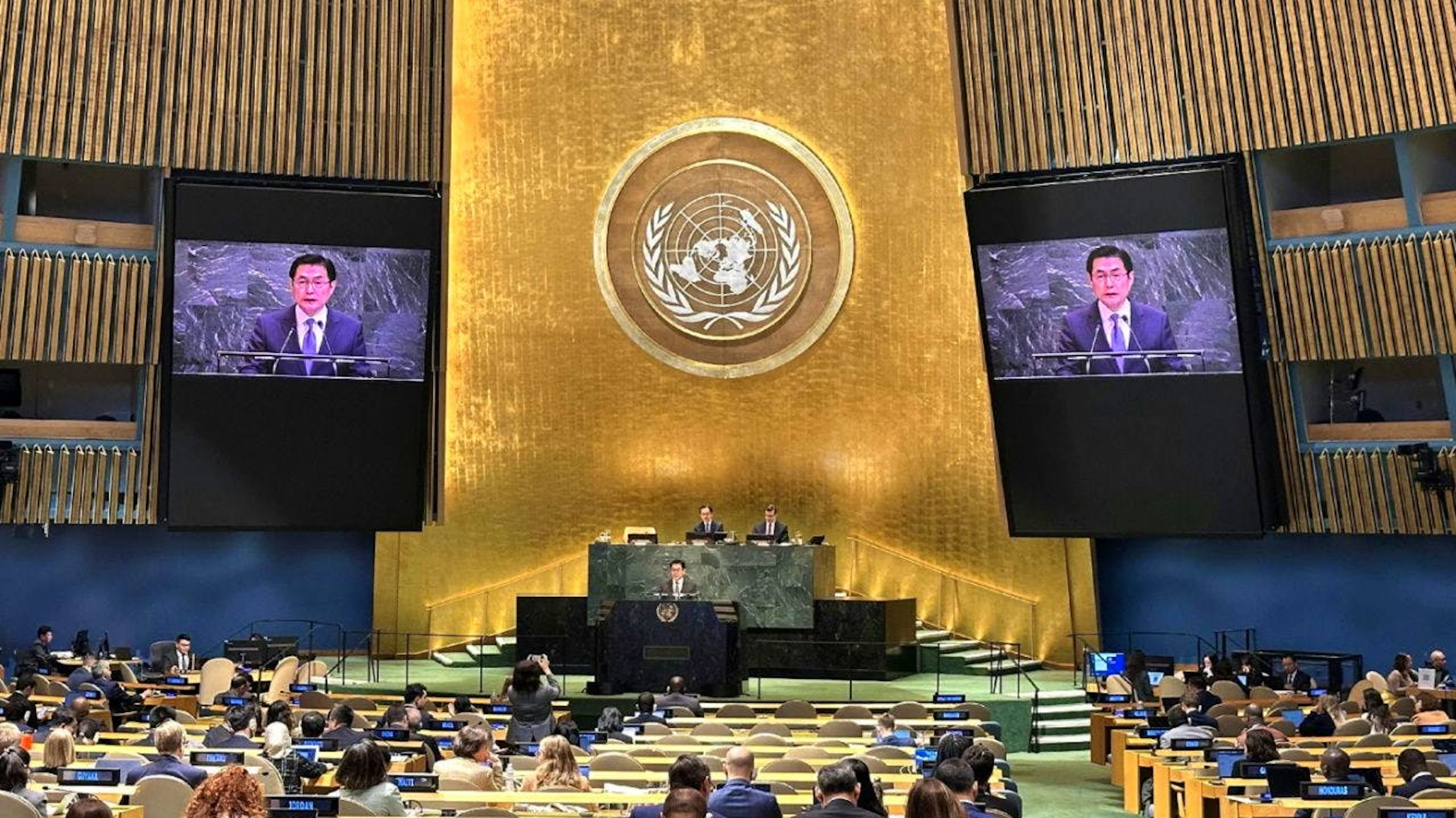 Le projet de résolution adopté par l'Asemblée générale de l'ONU a été salué par les défenseurs du climat (image d'illustration).
