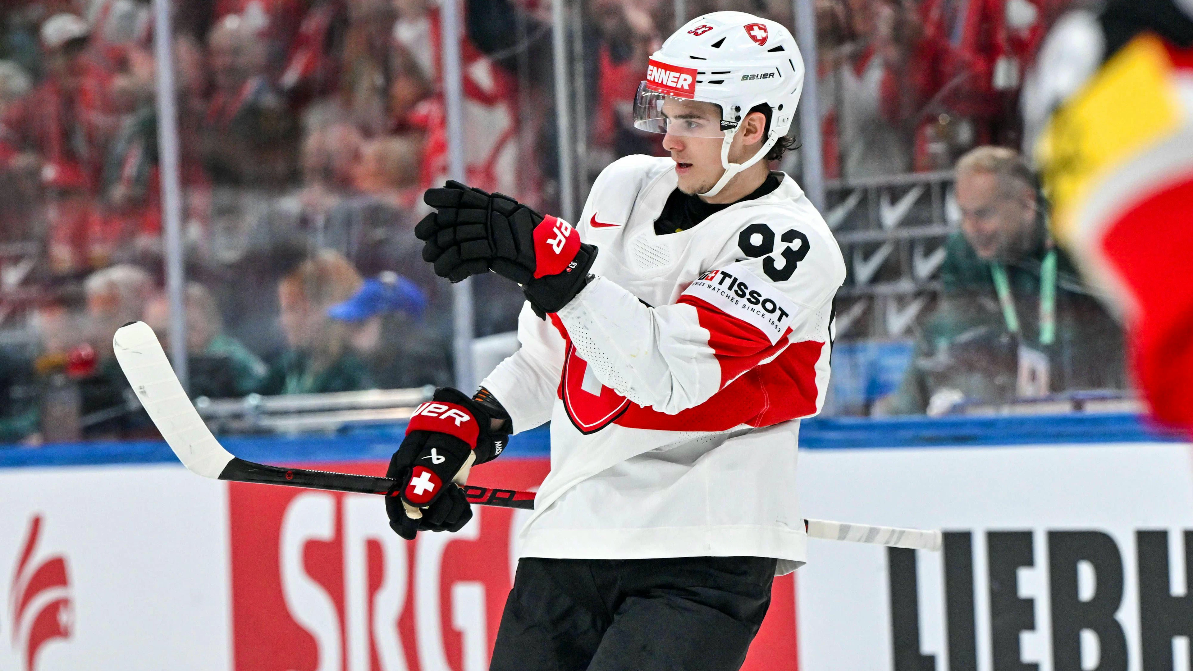 Théo Rochette a marqué ses premiers buts sous le maillot suisse.