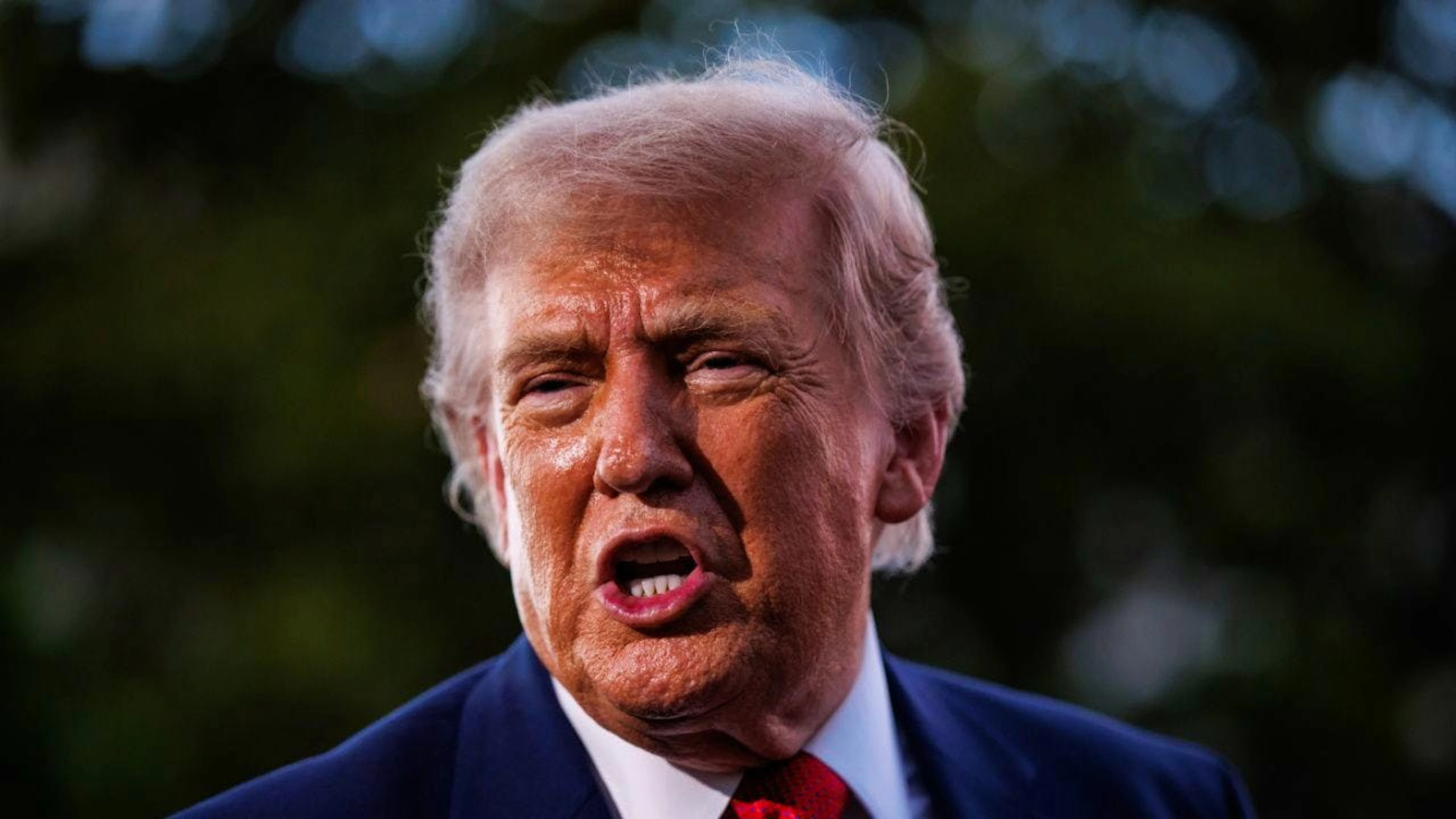 Il presidente degli Stati Uniti Donald Trump in un'immagine d'archivio.