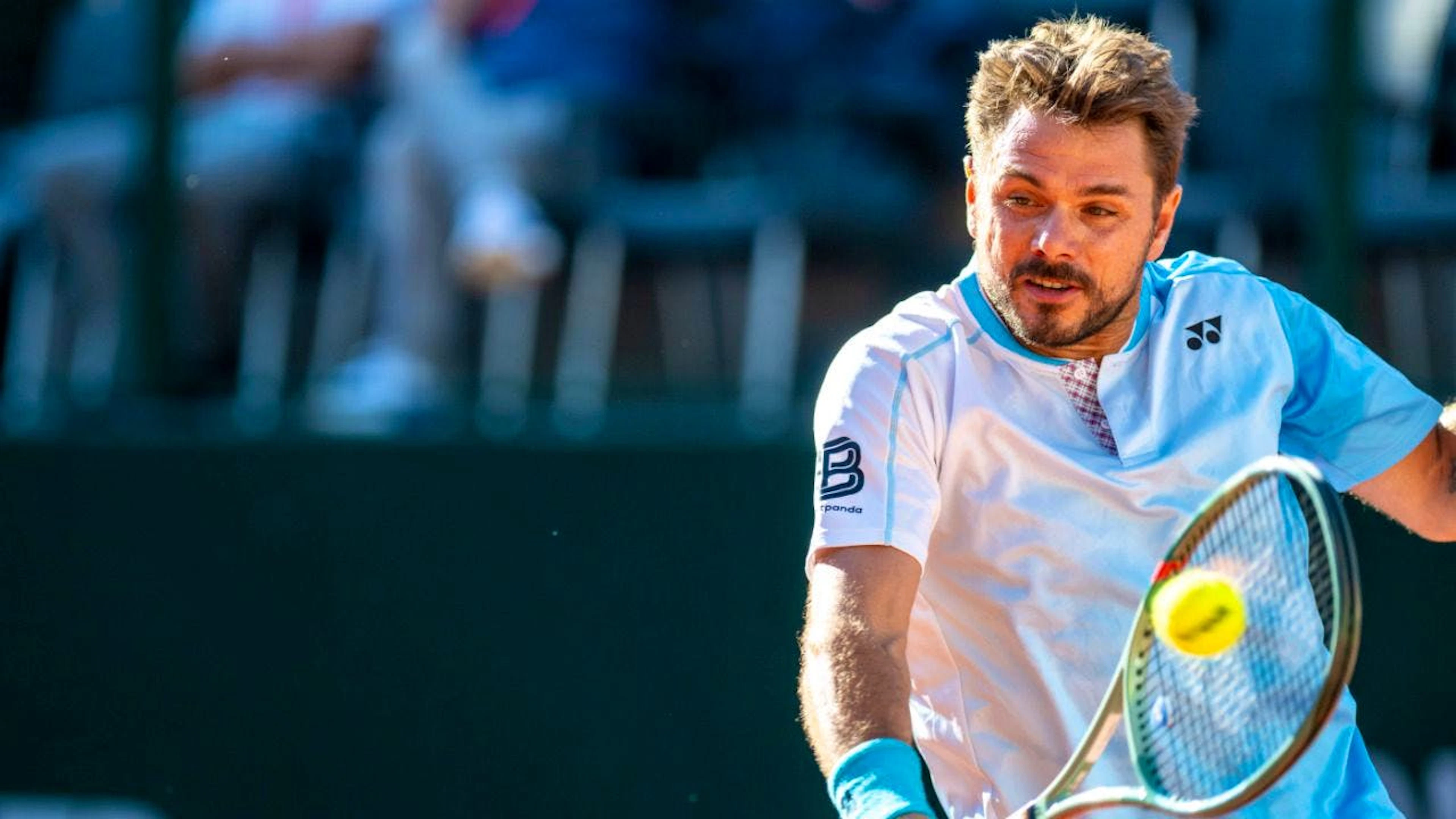 Stan Wawrinka spielte am Mittwoch seinen letzten Match am Geneva Open