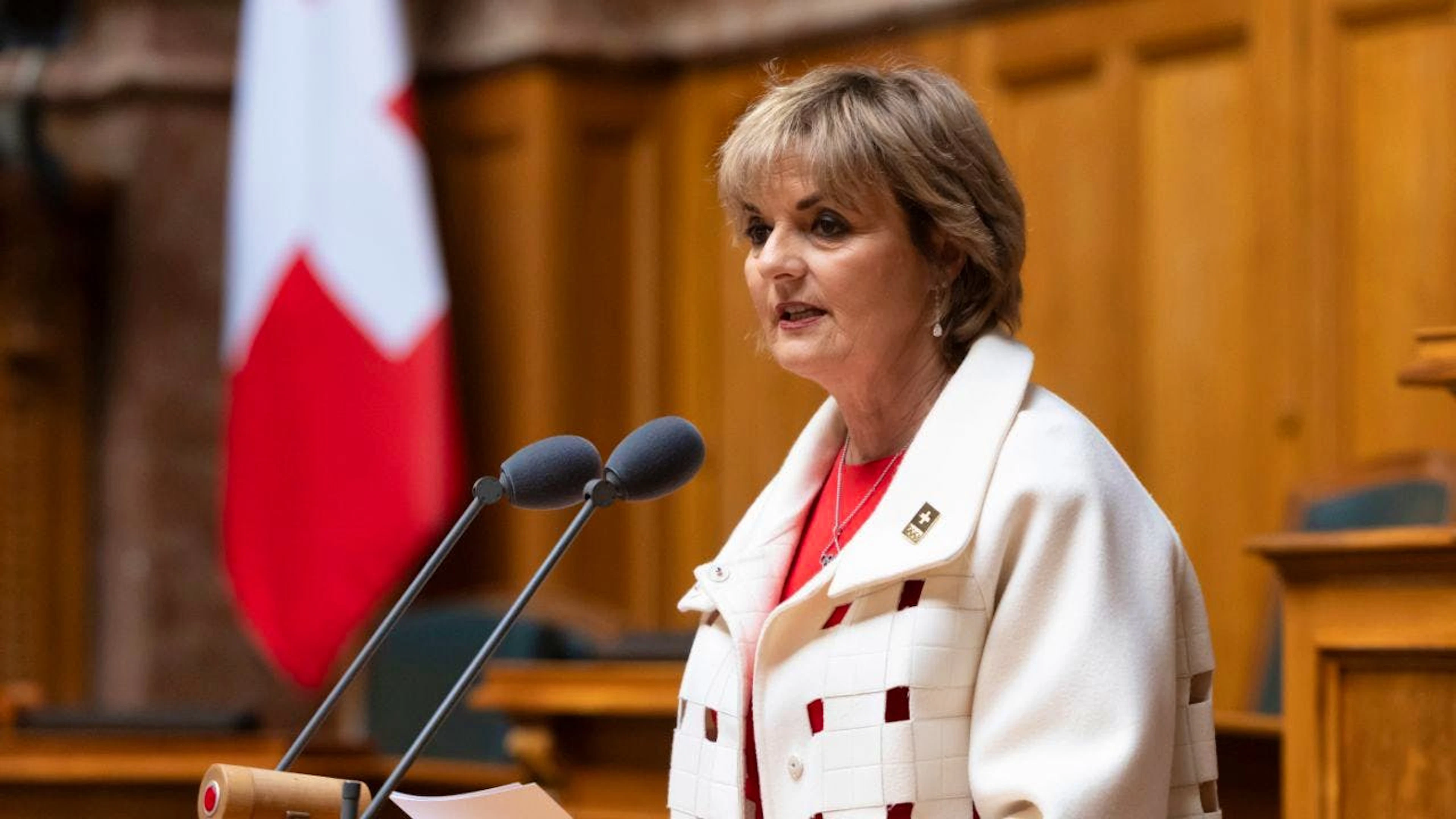 Swiss-Olympic-Präsidentin Ruth Metzler-Arnold konnte ein besseres Ergebnis präsentieren als budgetiert