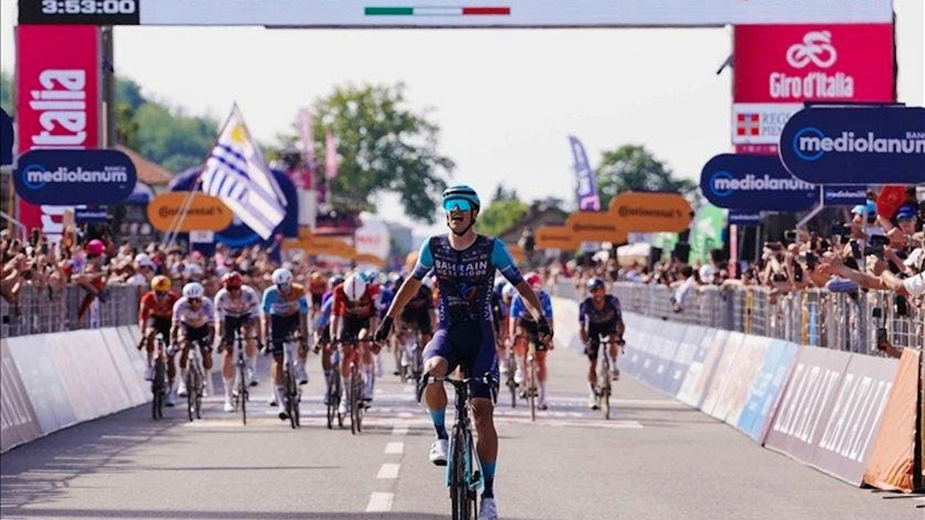 Grande azione del 23enne